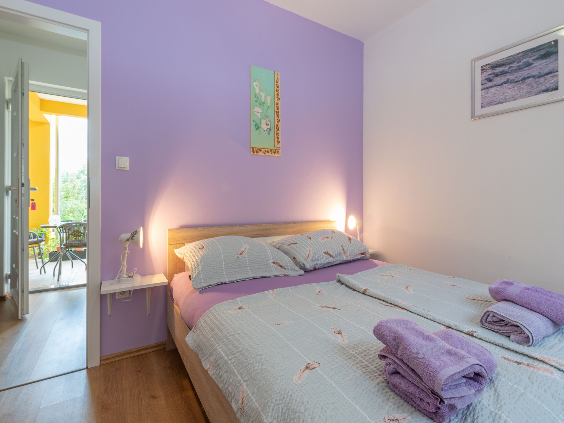 Romantisch appartement voor 2 in Labin, 2 km van strand - foto 9