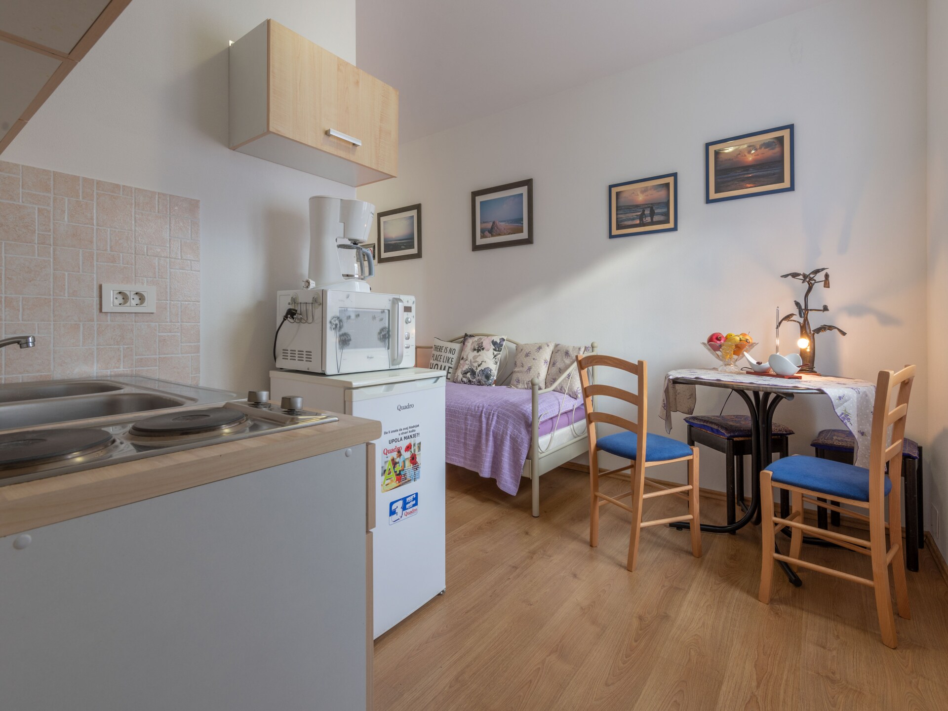Romantisch appartement voor 2 in Labin, 2 km van strand - foto 8