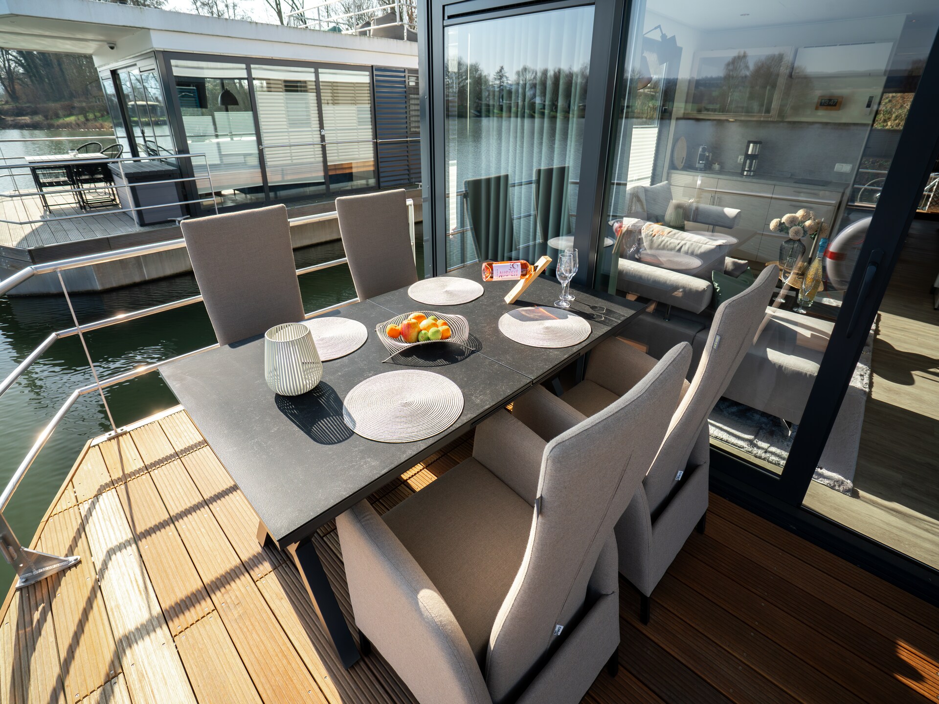 Aan het meer: Luxe woonboot voor 4 personen in Höxter - foto 3