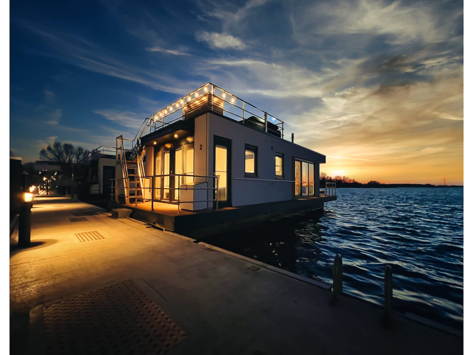 Stijlvolle woonboot voor 4 personen in Ribnitz-Damgarten · 44 m² - foto 22