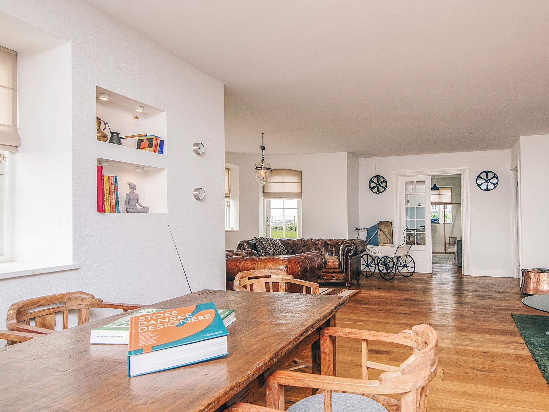 Prachtig vrijstaand vakantiehuis met panoramisch fjordzicht in Skarrev - foto 18
