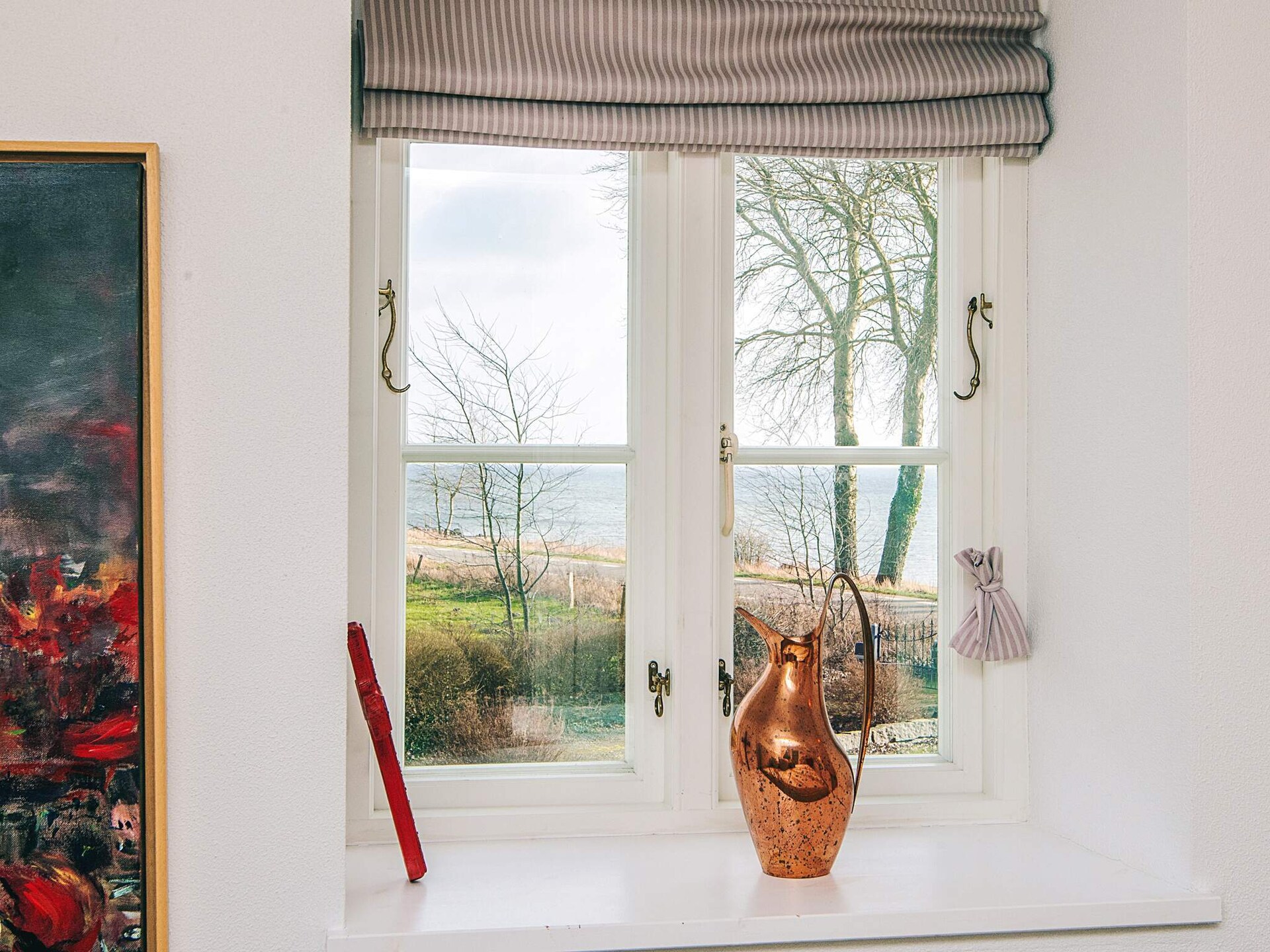 Prachtig vrijstaand vakantiehuis met panoramisch fjordzicht in Skarrev - foto 37