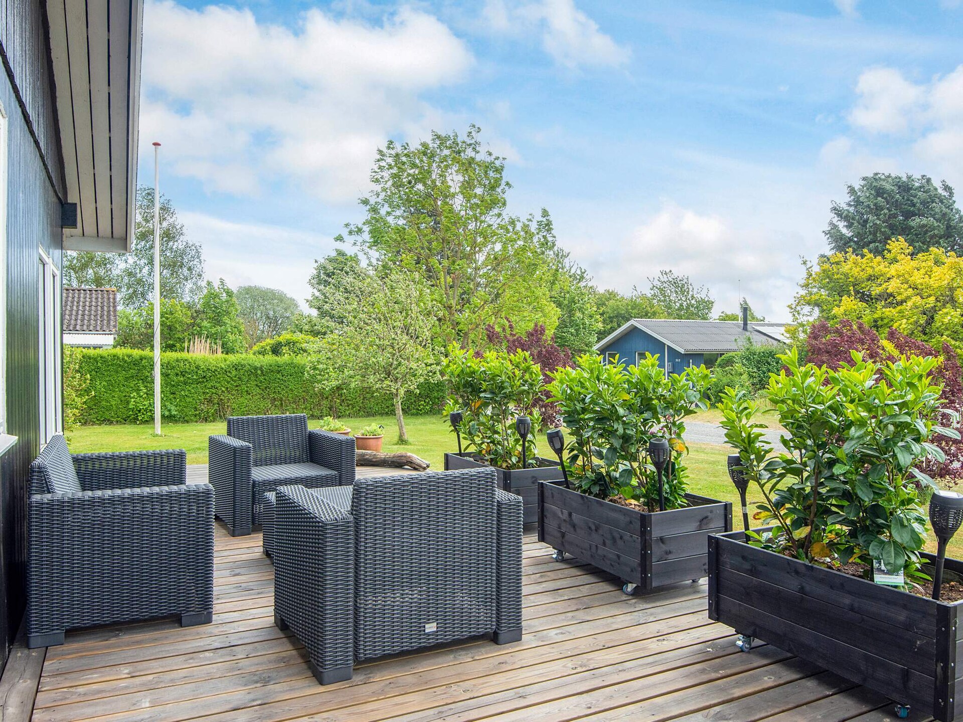 Vrijstaand vakantiehuis aan de golfbaan bij Juelsminde, 700m van zee - foto 23