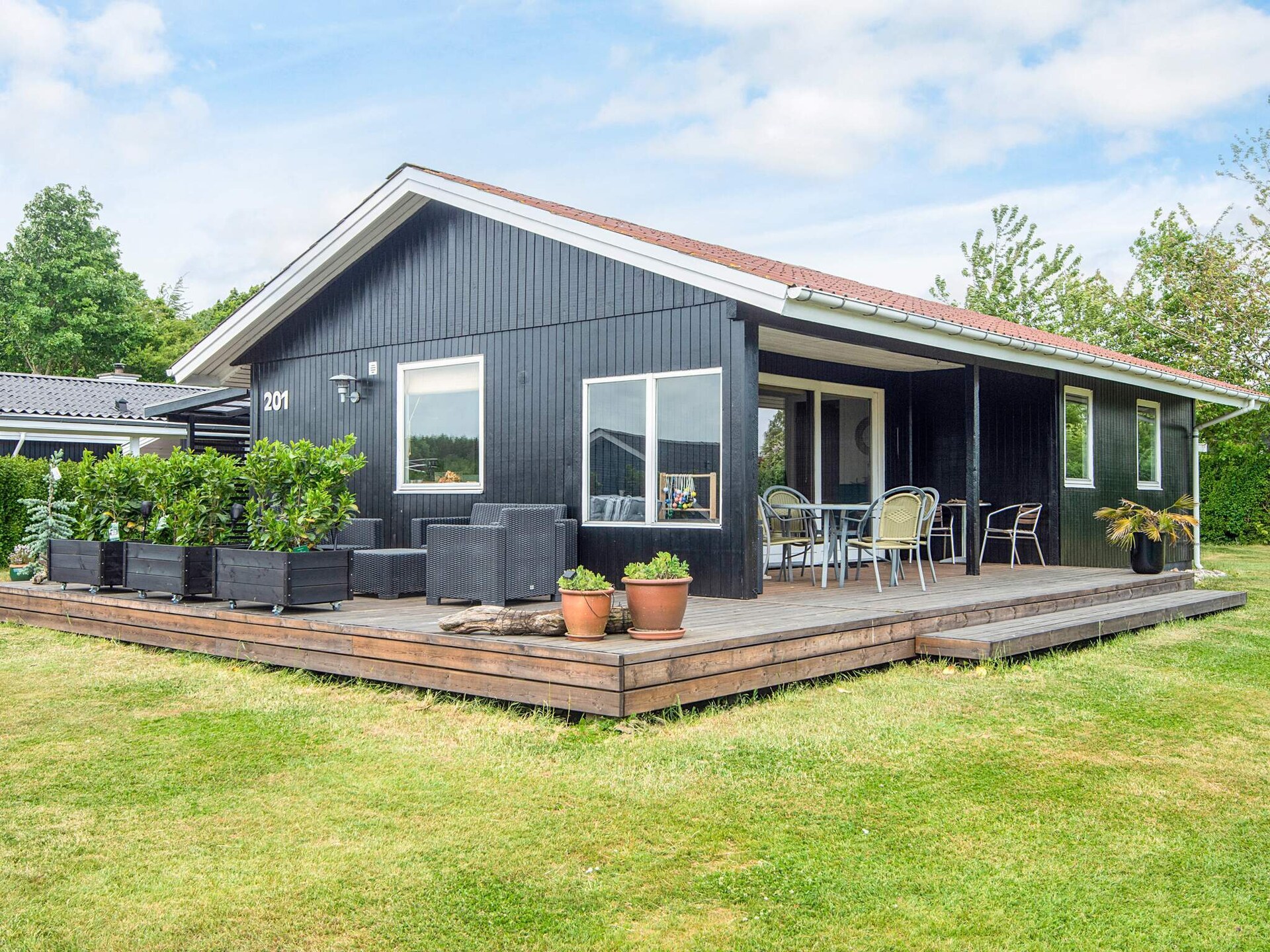Vrijstaand vakantiehuis aan de golfbaan bij Juelsminde, 700m van zee - foto 26