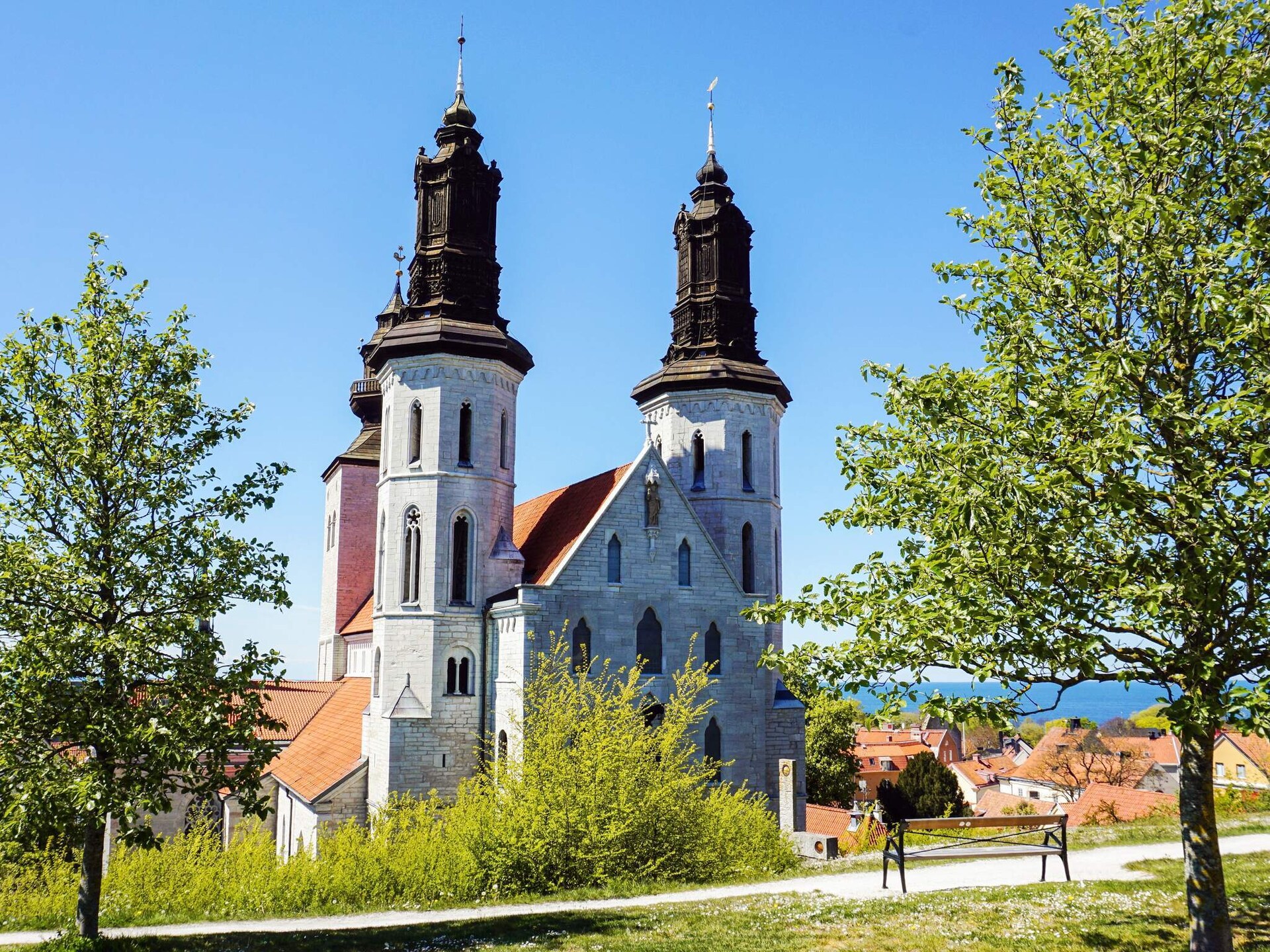 Ruime vakantievilla in Visby centrum met tuin, vlakbij zee en golfbaan - foto 16