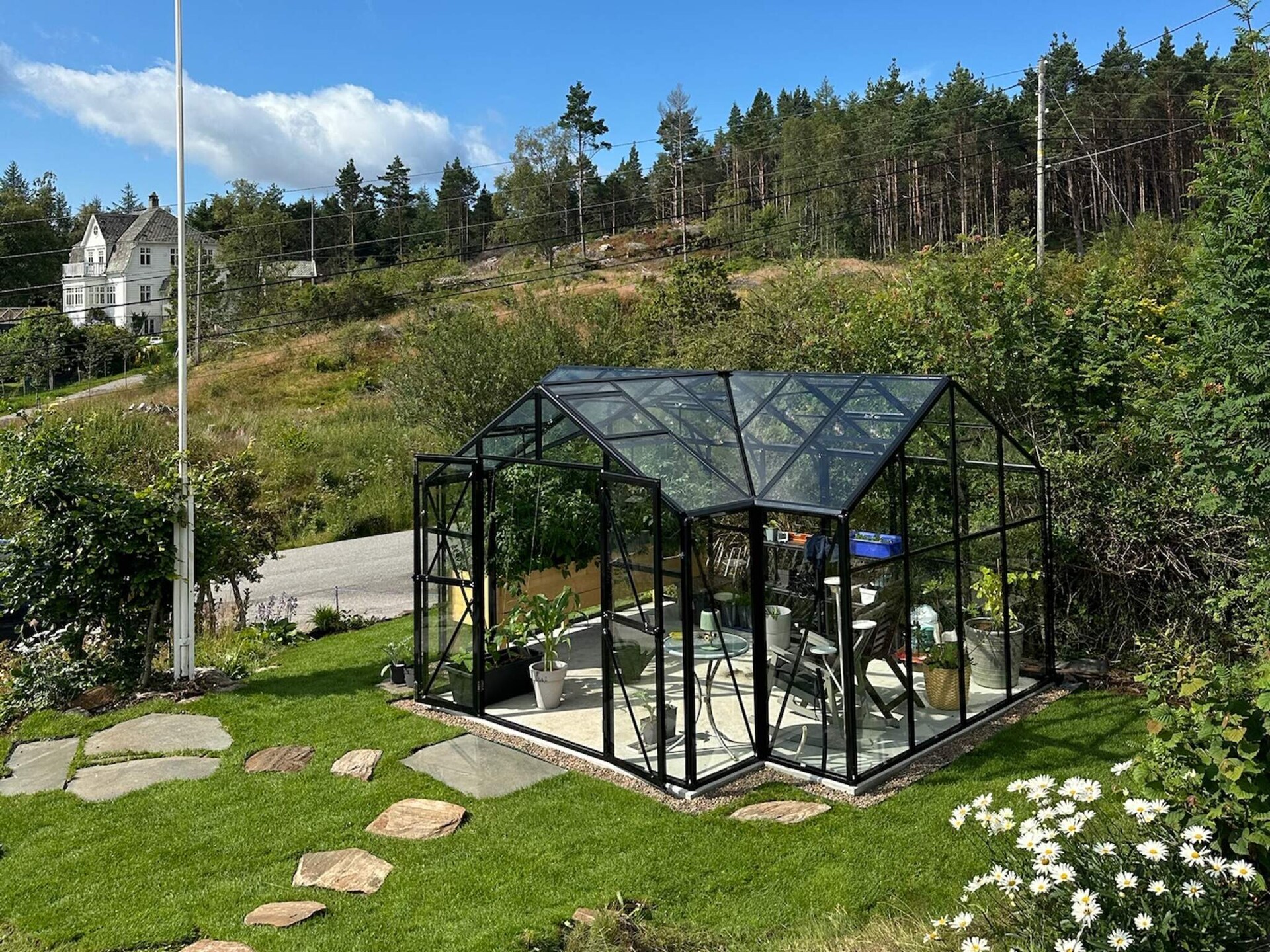 Zonnig vakantiehuis met panoramisch fjordzicht bij Klokkarvik - foto 5