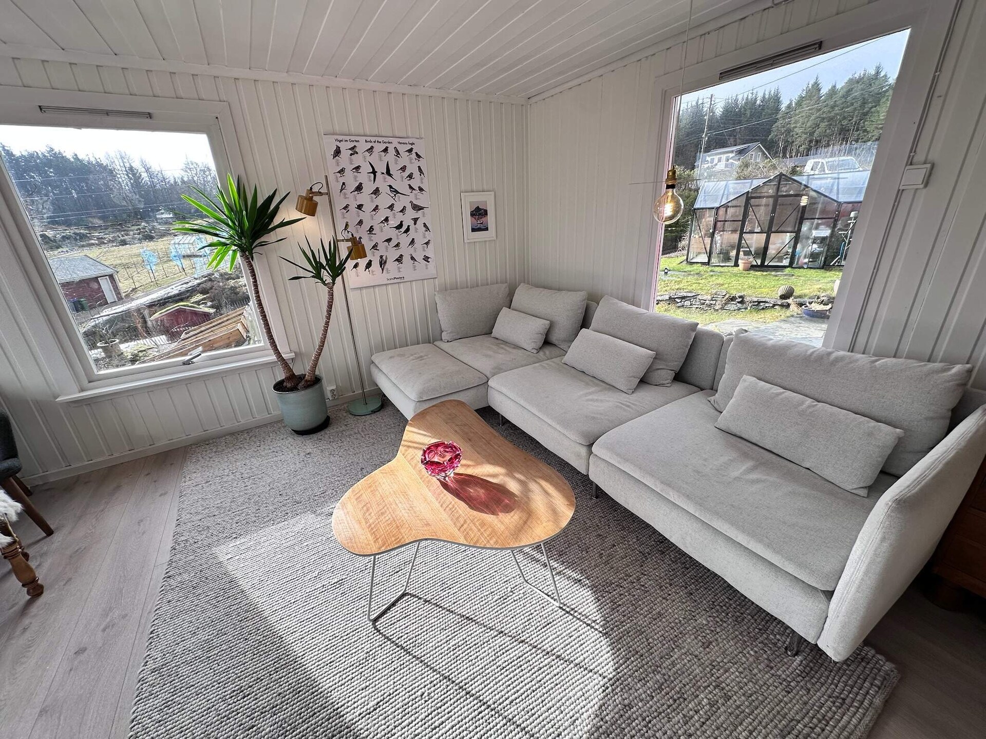 Zonnig vakantiehuis met panoramisch fjordzicht bij Klokkarvik - foto 22