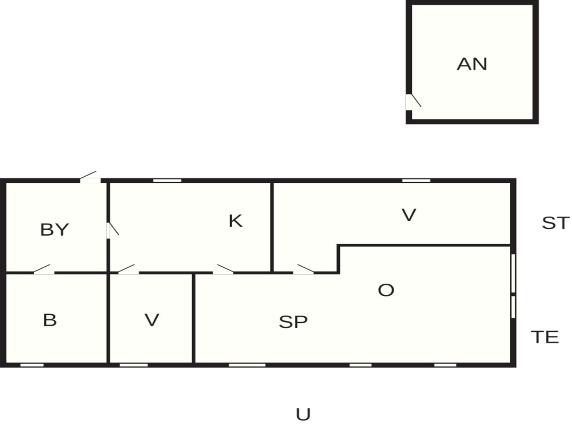 Vrijstaand vakantiehuis op het Deense platteland bij Vestermarie, 88m² - foto 41