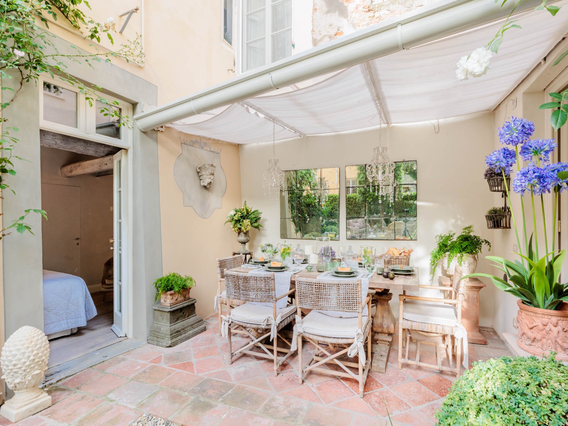 Luxe appartement in 17e-eeuws koetshuis met privétuin in centrum Lucca - foto 14