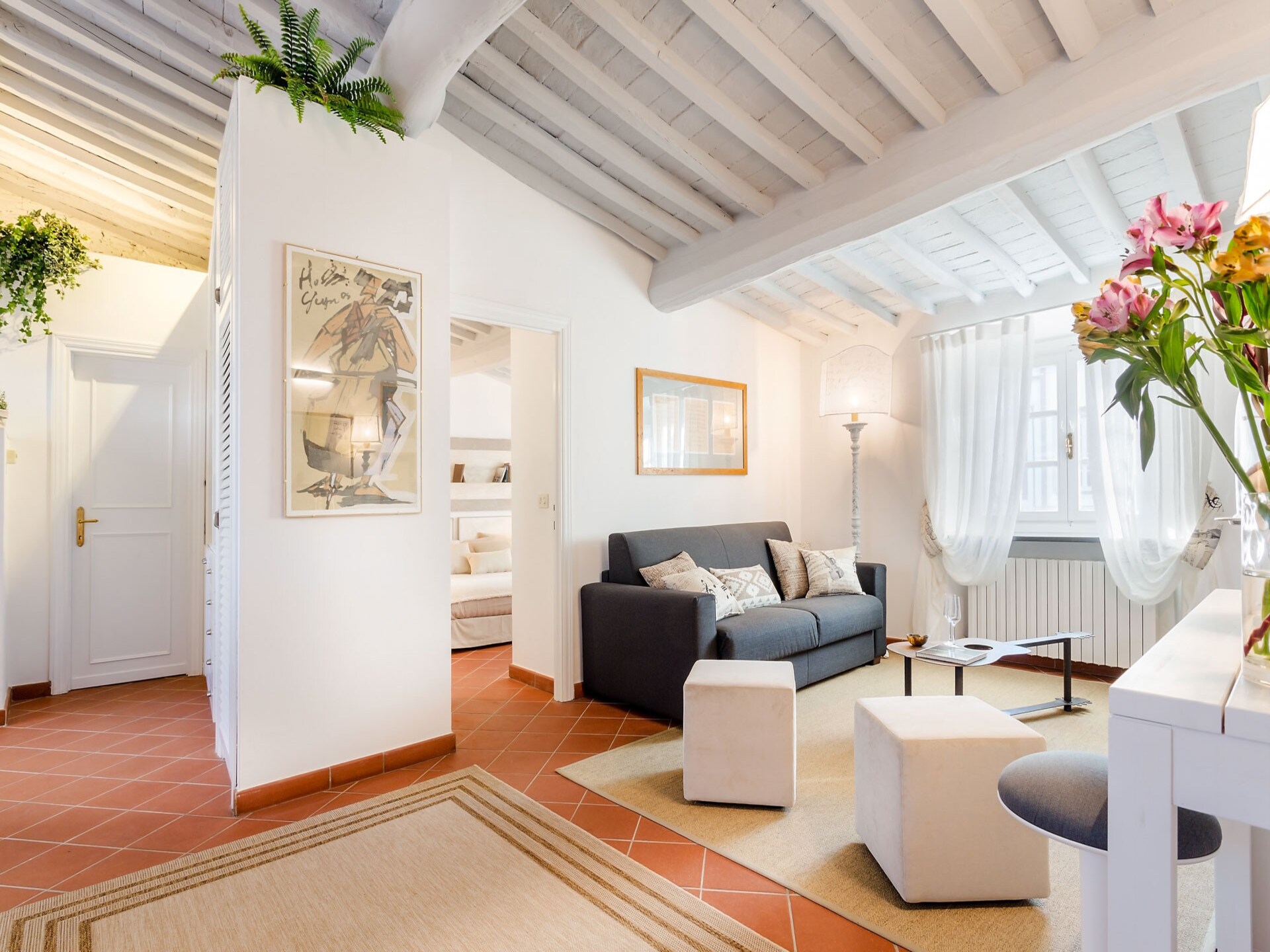 Historisch appartement met terras in hartje Lucca, vlakbij Torre Guinigi - foto 10