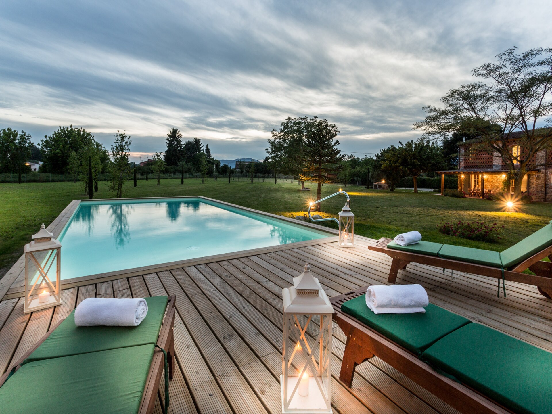 Villa sul Fiume: Luxe boerderij aan rivier bij Lucca, 8 pers., zwembad - foto 5