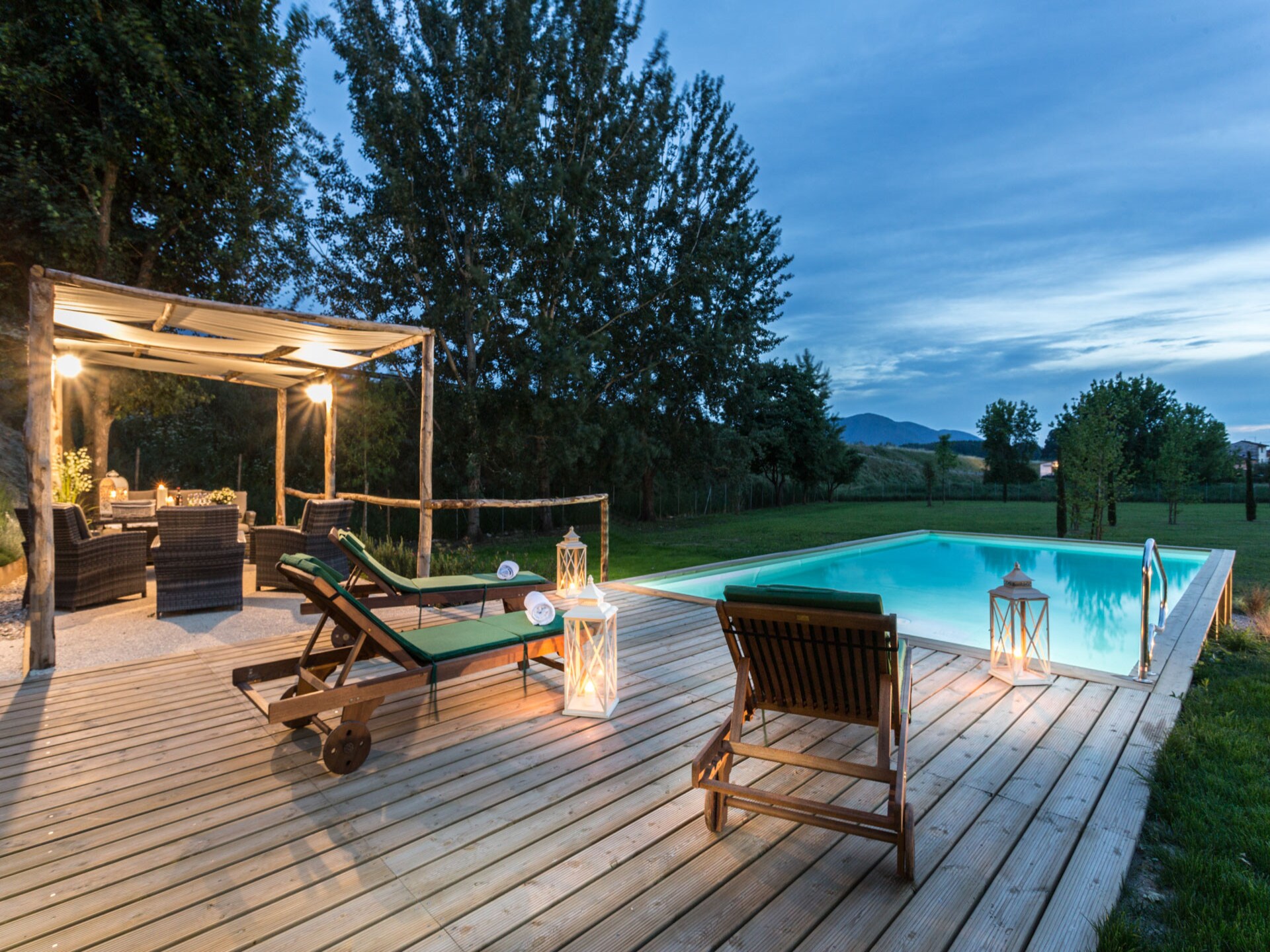 Villa sul Fiume: Luxe boerderij aan rivier bij Lucca, 8 pers., zwembad - foto 11