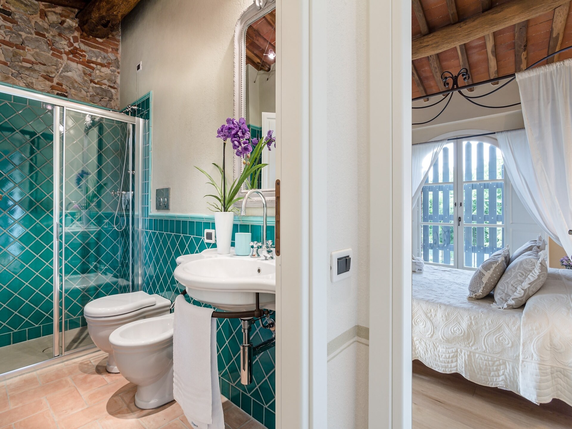 Villa sul Fiume: Luxe boerderij aan rivier bij Lucca, 8 pers., zwembad - foto 77