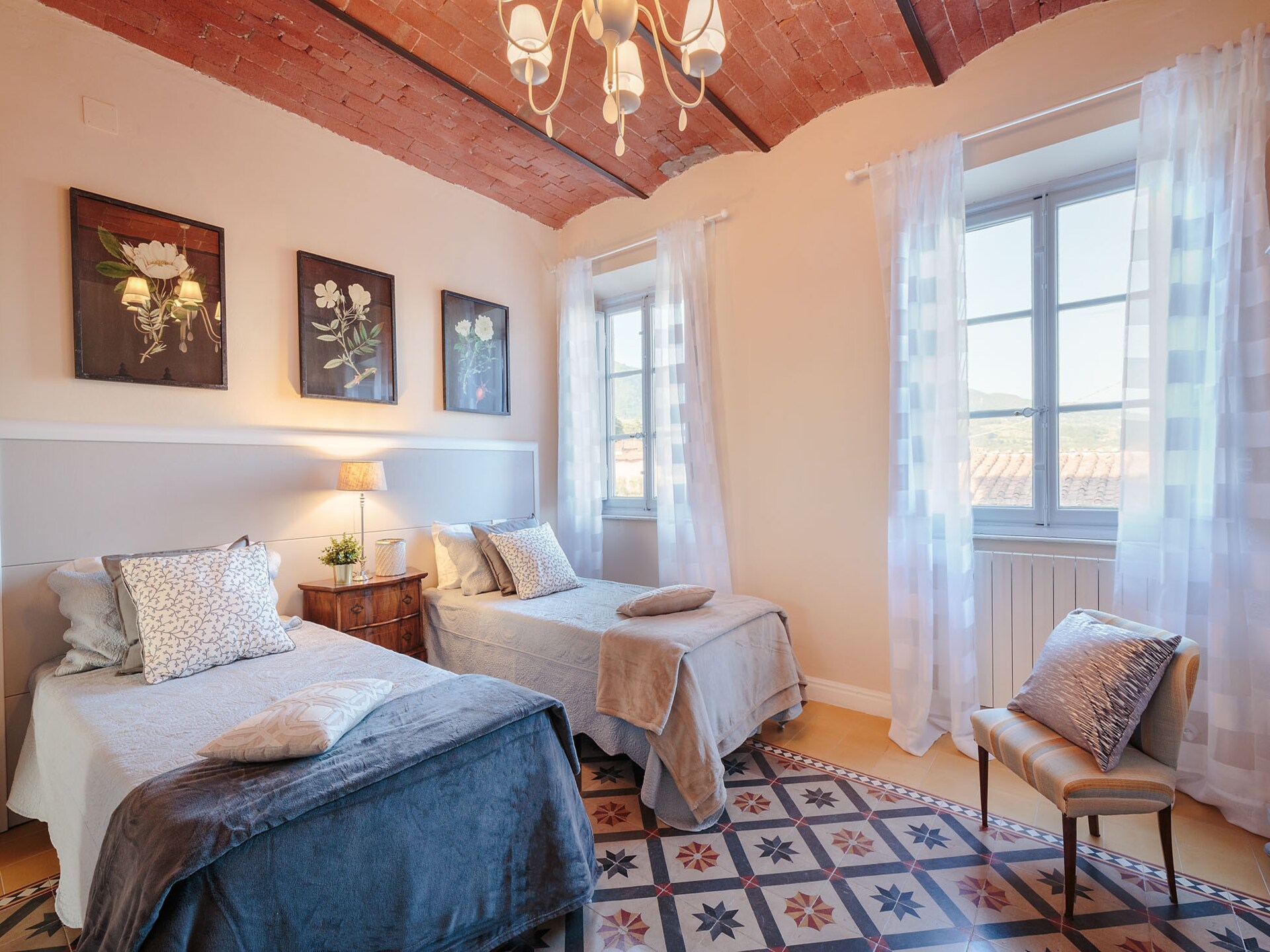 Authentieke villa met zwembad en uitzicht bij Lucca, 10 personen - foto 28
