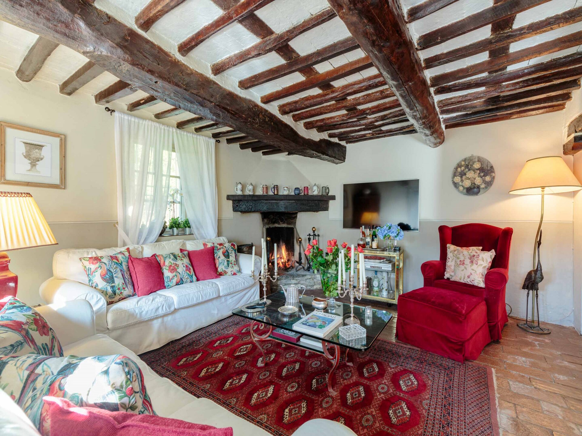 18e-eeuwse Toscaanse villa met privézwembad en bosbeek bij Lucca - foto 30