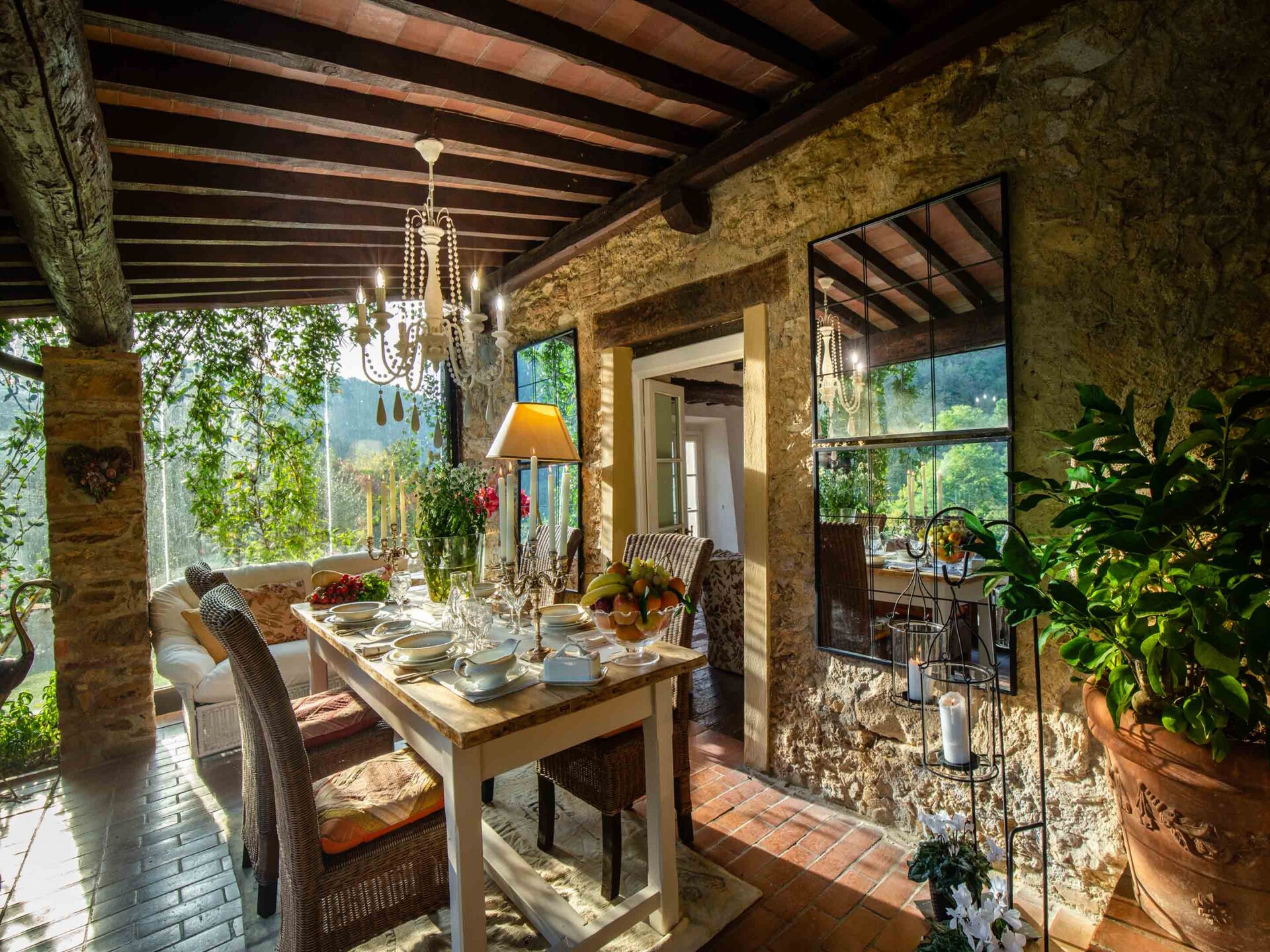 18e-eeuwse Toscaanse villa met privézwembad en bosbeek bij Lucca - foto 78