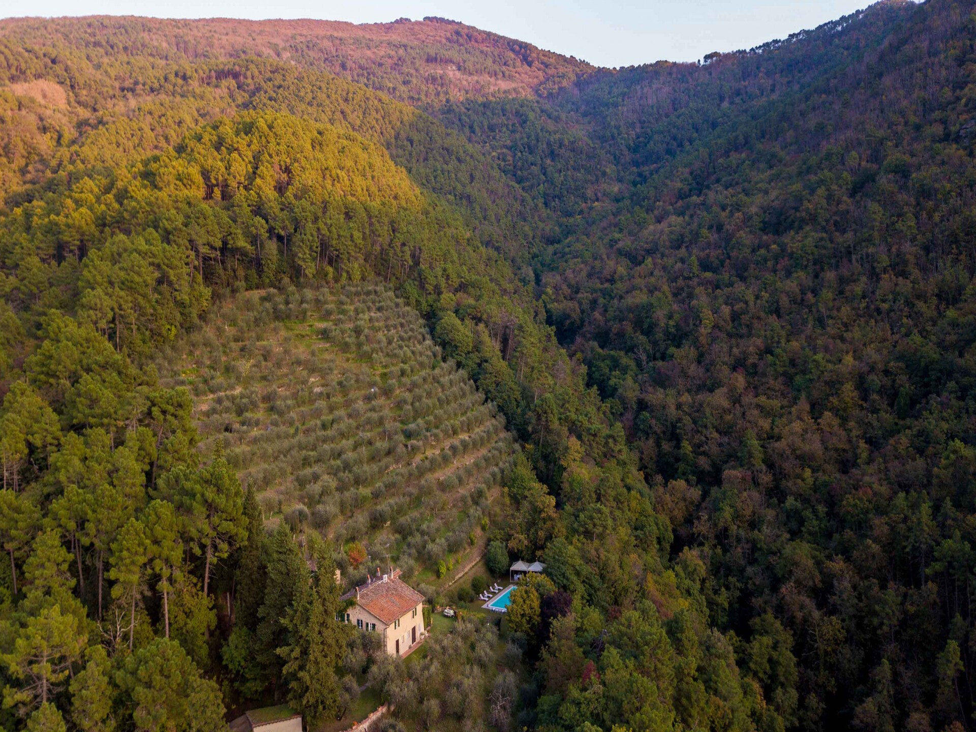 18e-eeuwse Toscaanse villa met privézwembad en bosbeek bij Lucca - foto 9