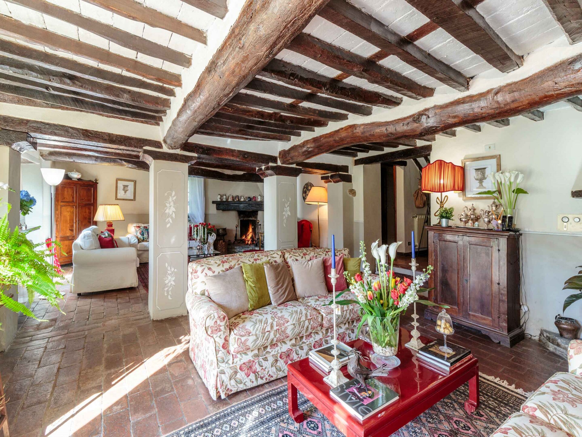 18e-eeuwse Toscaanse villa met privézwembad en bosbeek bij Lucca - foto 27