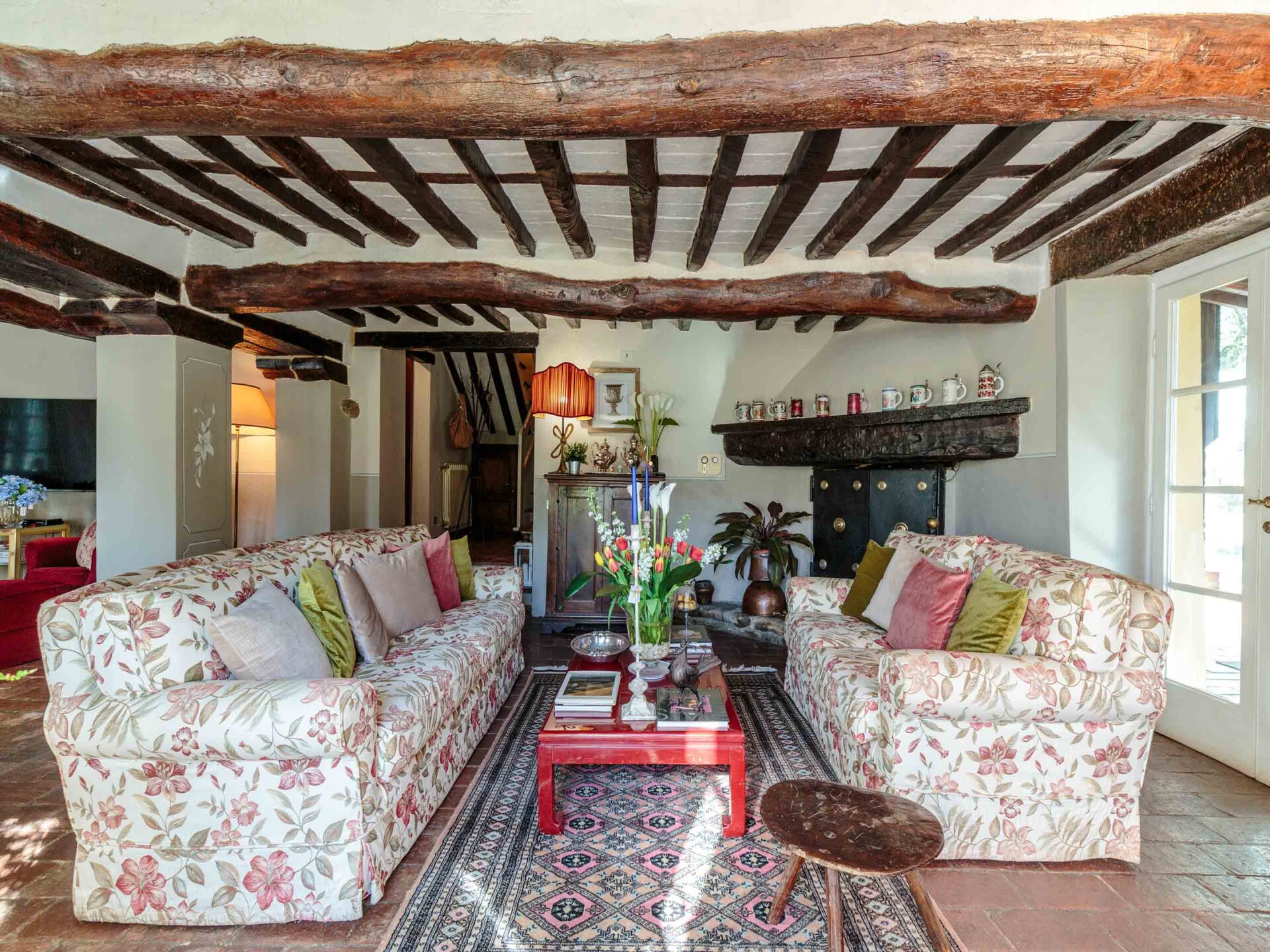 18e-eeuwse Toscaanse villa met privézwembad en bosbeek bij Lucca - foto 25
