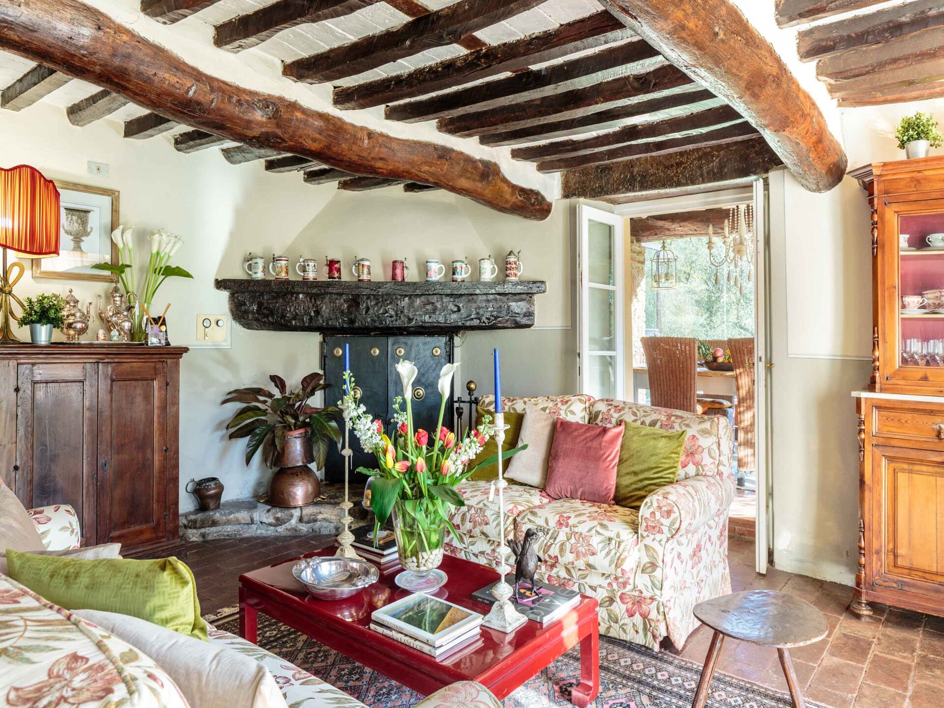 18e-eeuwse Toscaanse villa met privézwembad en bosbeek bij Lucca - foto 28