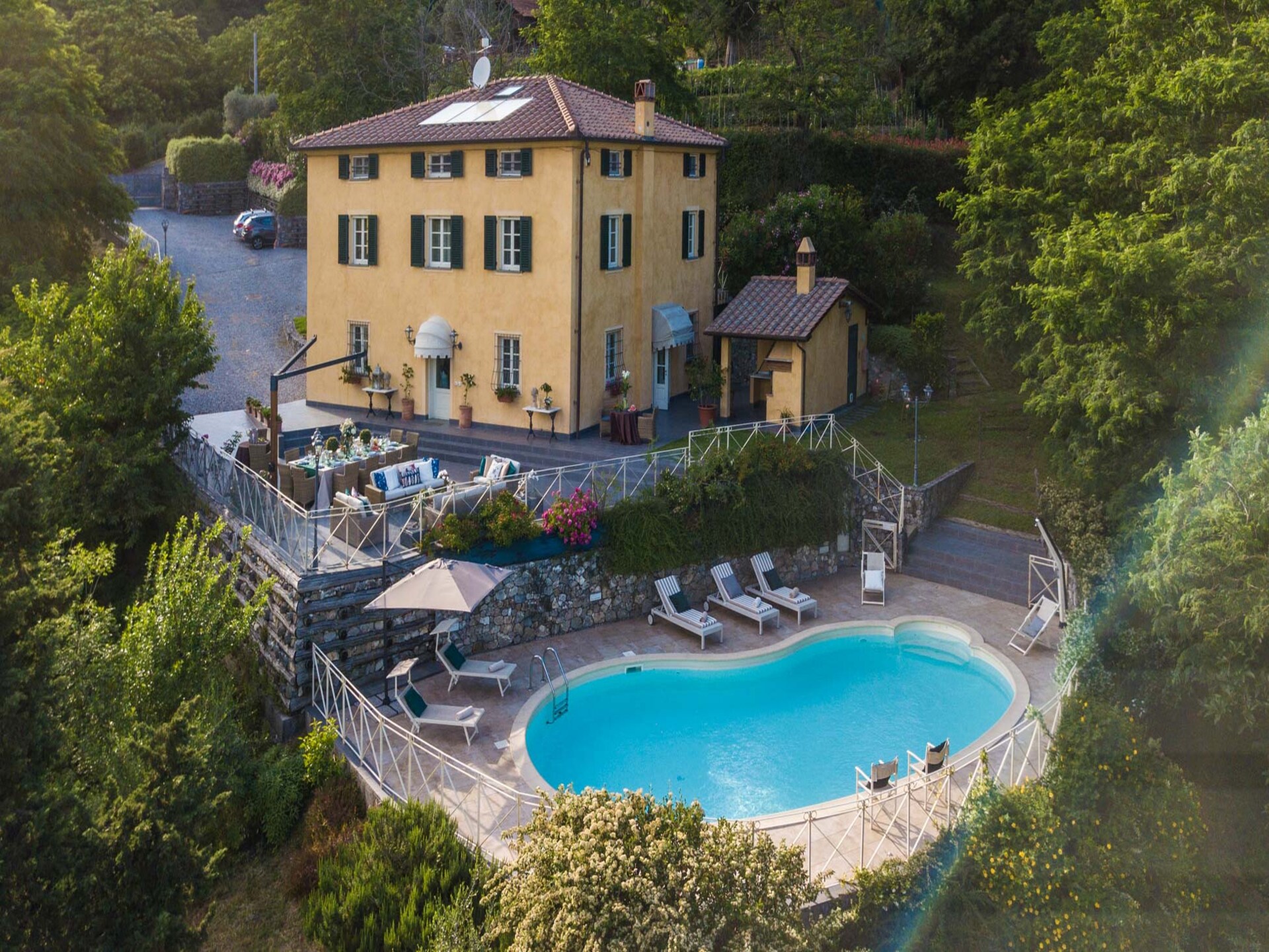 Authentieke 17e-eeuwse Toscaanse villa met zwembad bij Camaiore voor 16 personen - foto 13
