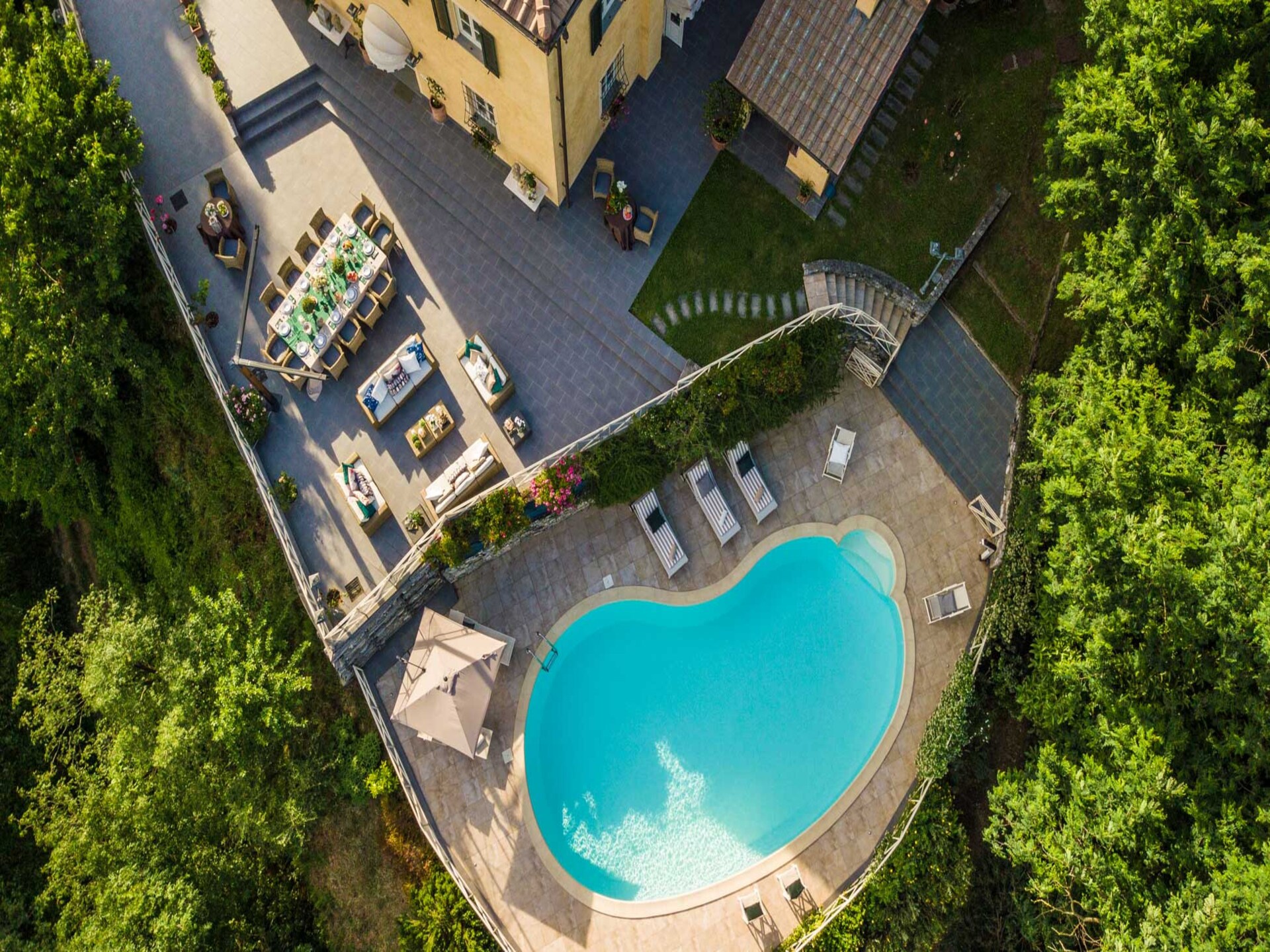 Authentieke 17e-eeuwse Toscaanse villa met zwembad bij Camaiore voor 16 personen - foto 14