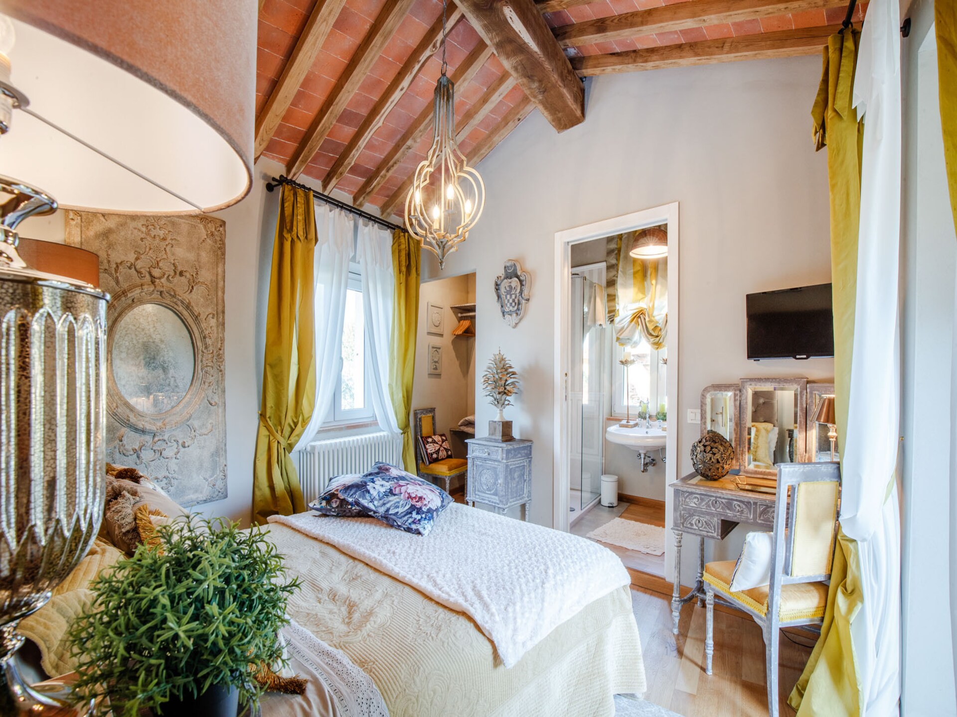 Villa Gianna: authentieke Toscaanse boerderij met privézwembad bij Montecarlo - foto 41