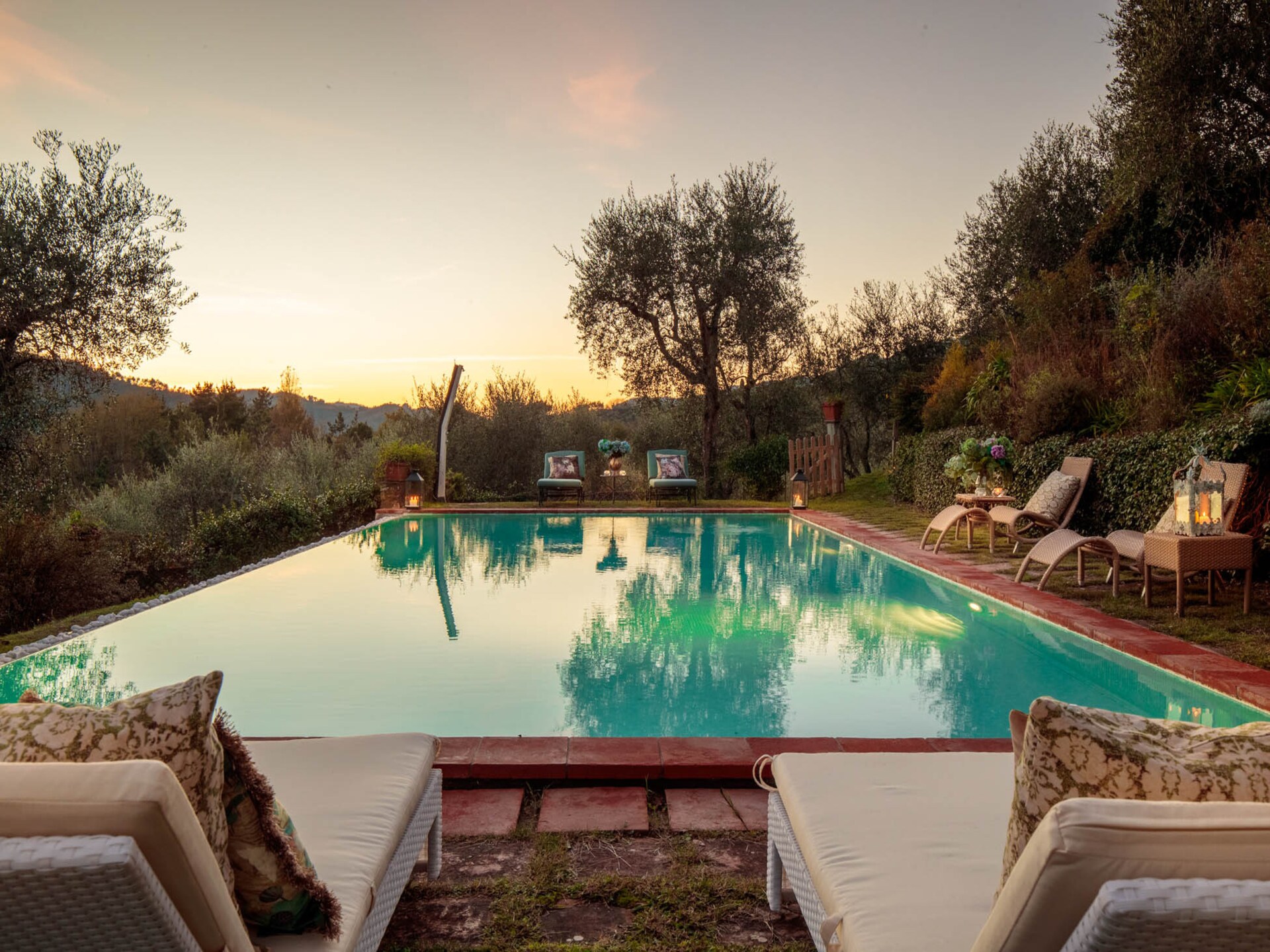 Villa Gufo: Ruim 400m² vakantiehuis met privé-zwembad en uitzicht bij Lucca - foto 7