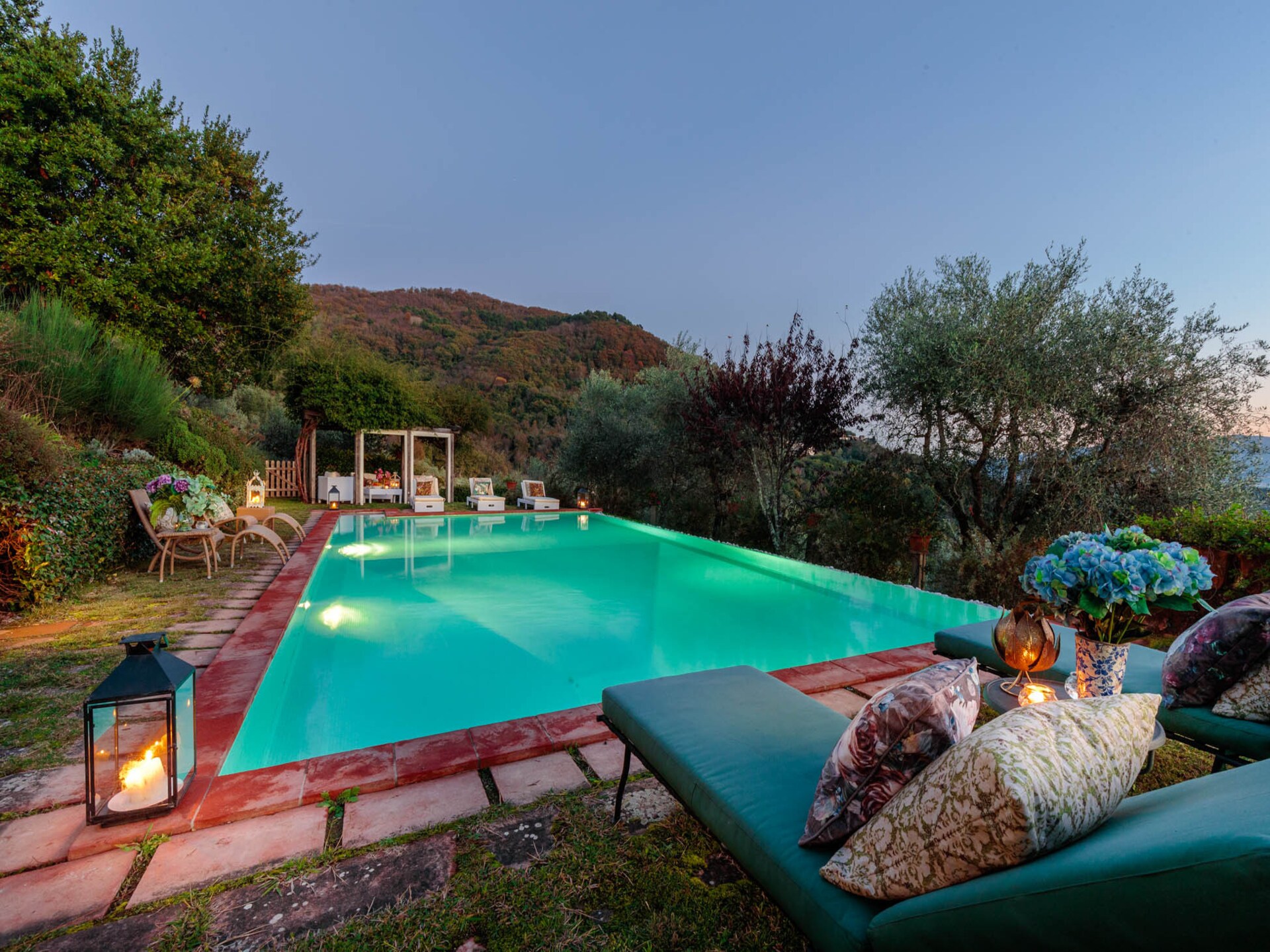 Villa Gufo: Ruim 400m² vakantiehuis met privé-zwembad en uitzicht bij Lucca - foto 8