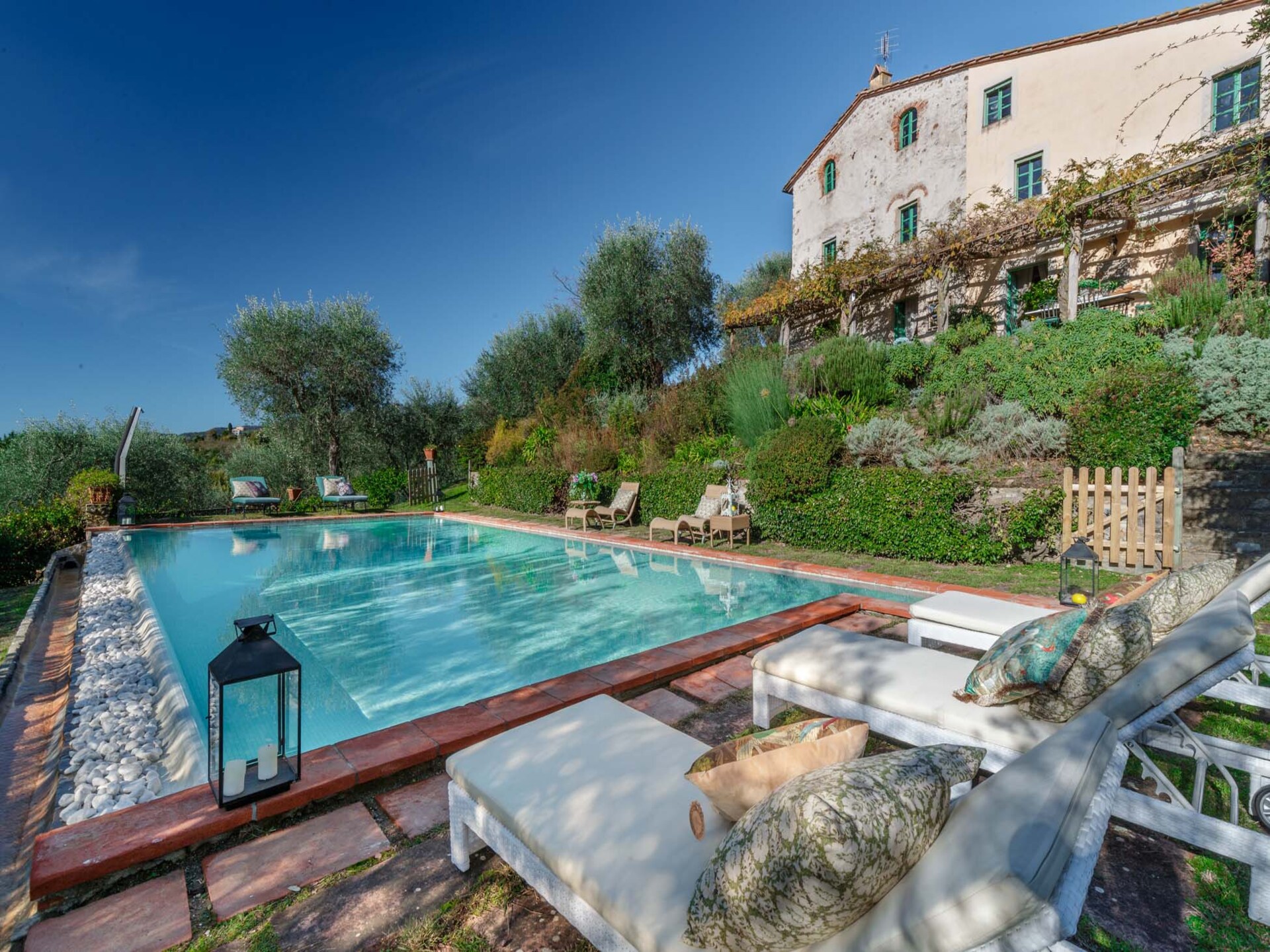 Villa Gufo: Ruim 400m² vakantiehuis met privé-zwembad en uitzicht bij Lucca - foto 14