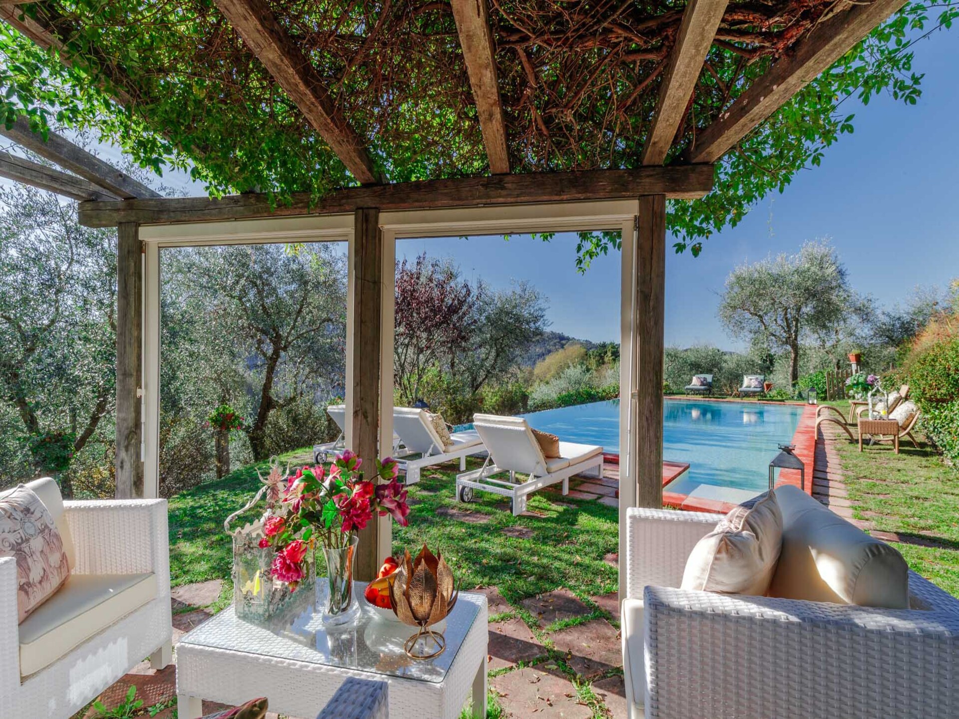 Villa Gufo: Ruim 400m² vakantiehuis met privé-zwembad en uitzicht bij Lucca - foto 21