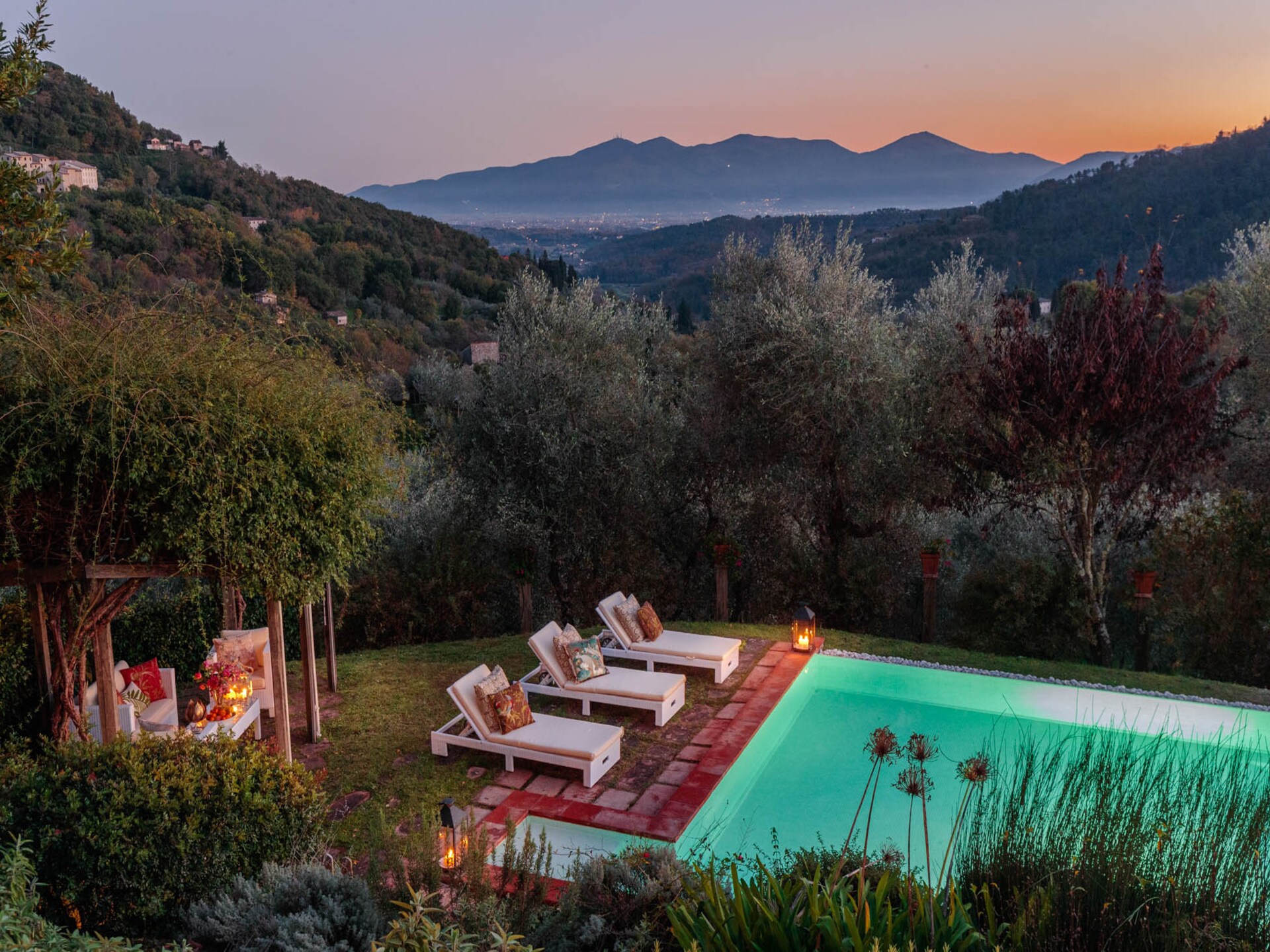 Villa Gufo: Ruim 400m² vakantiehuis met privé-zwembad en uitzicht bij Lucca - foto 22