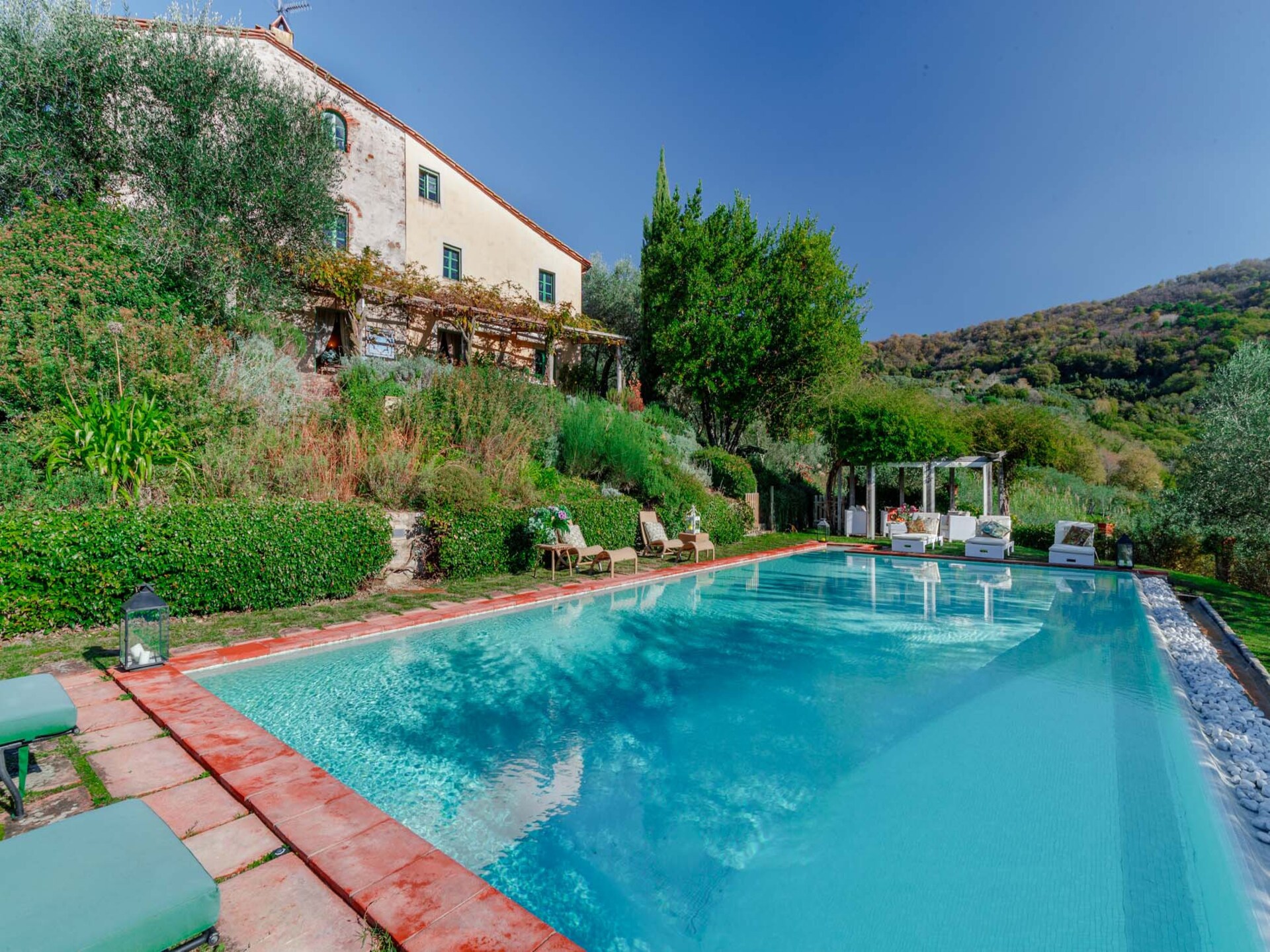 Villa Gufo: Ruim 400m² vakantiehuis met privé-zwembad en uitzicht bij Lucca - foto 24