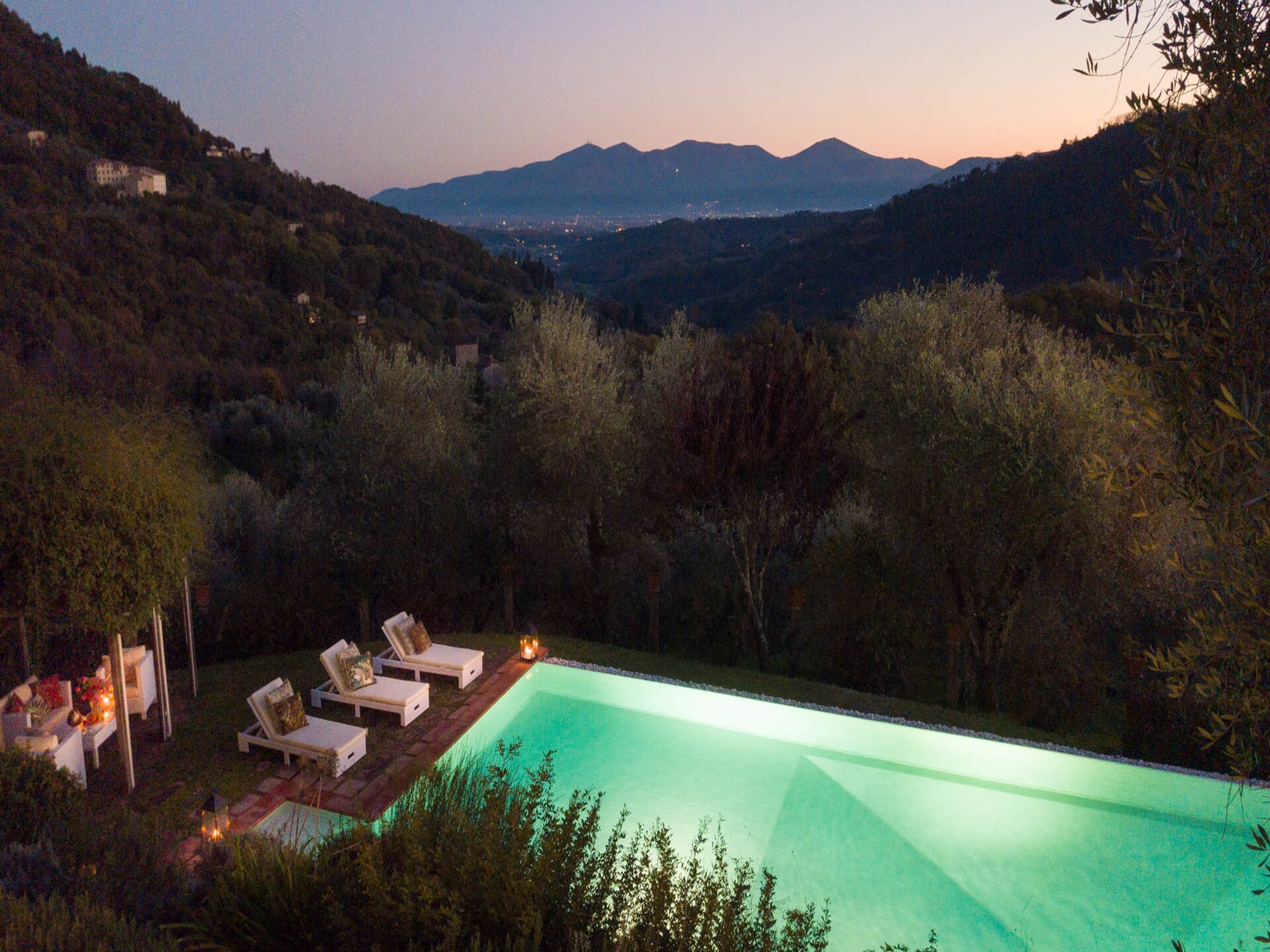 Villa Gufo: Ruim 400m² vakantiehuis met privé-zwembad en uitzicht bij Lucca - foto 26
