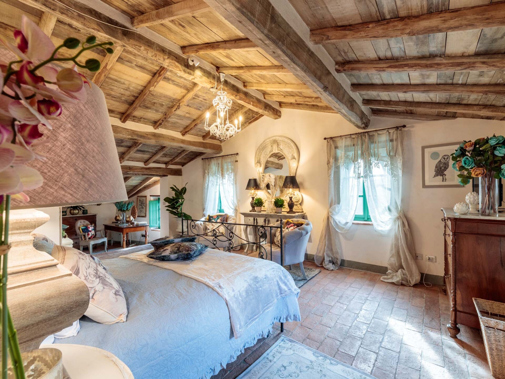 Villa Gufo: Ruim 400m² vakantiehuis met privé-zwembad en uitzicht bij Lucca - foto 95