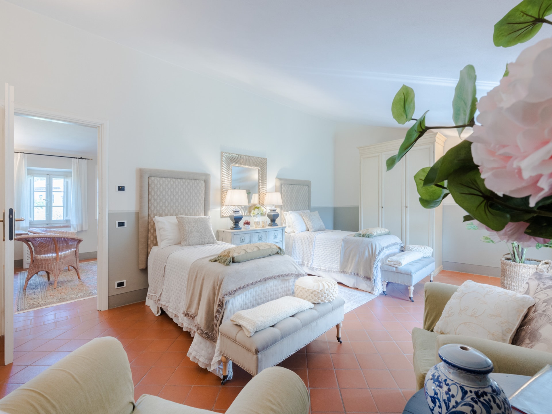 Historisch wijngoed met 6 slaapkamers en uitzicht op Toscaanse heuvels - foto 58