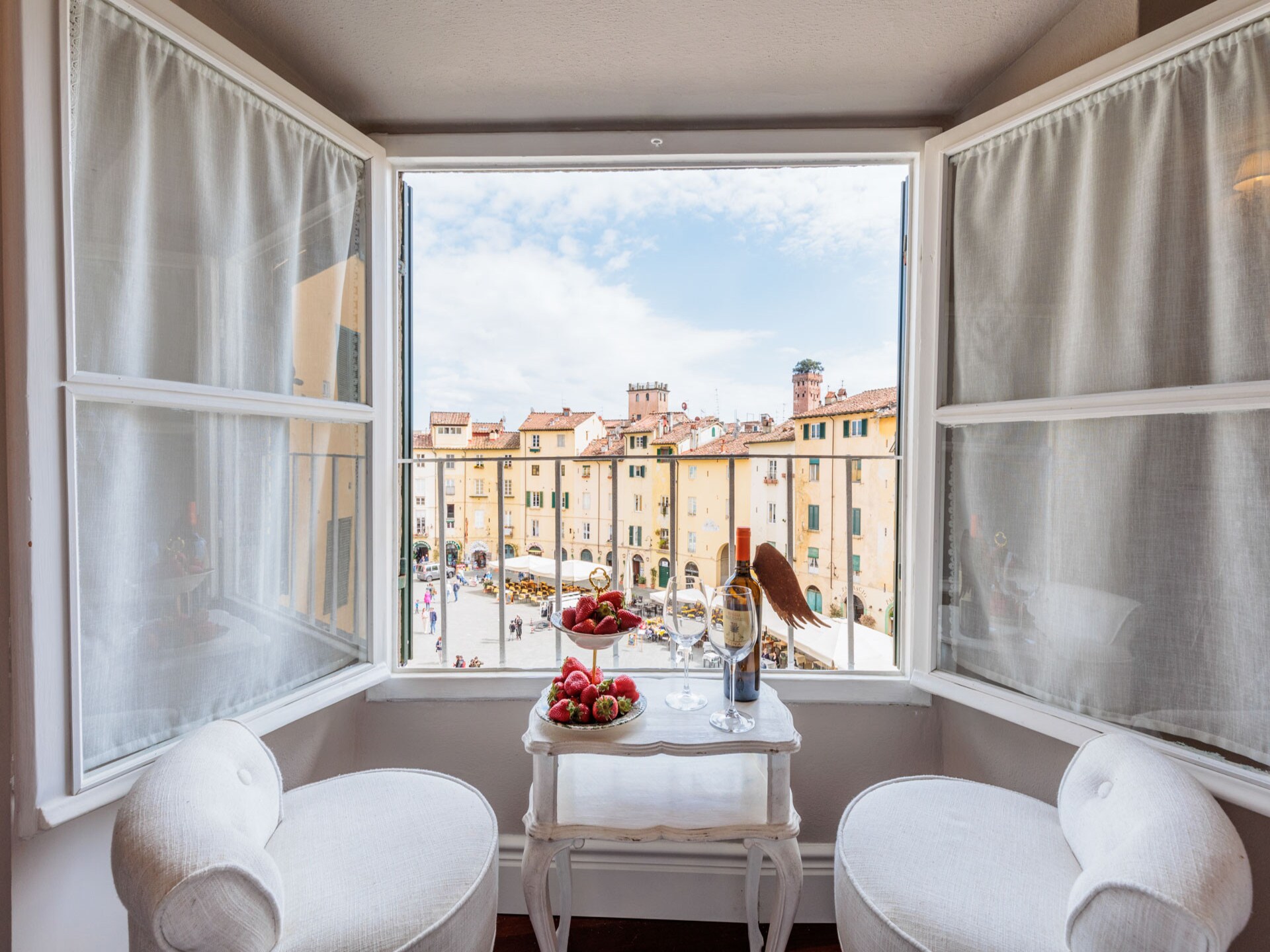 Casa Pitt: Elegante stadsvilla met balkon aan Piazza Anfiteatro in Lucca - foto 53
