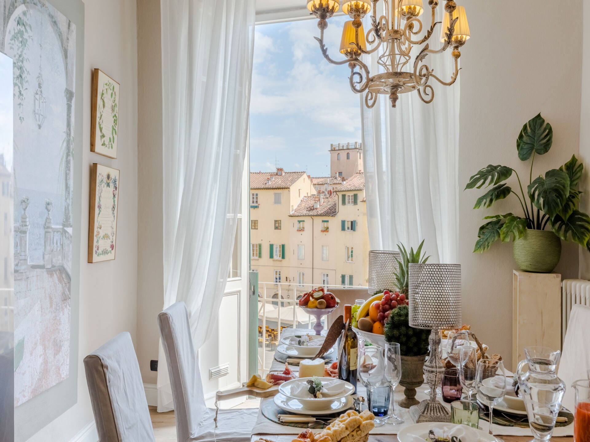 Casa Pitt: Elegante stadsvilla met balkon aan Piazza Anfiteatro in Lucca - foto 20