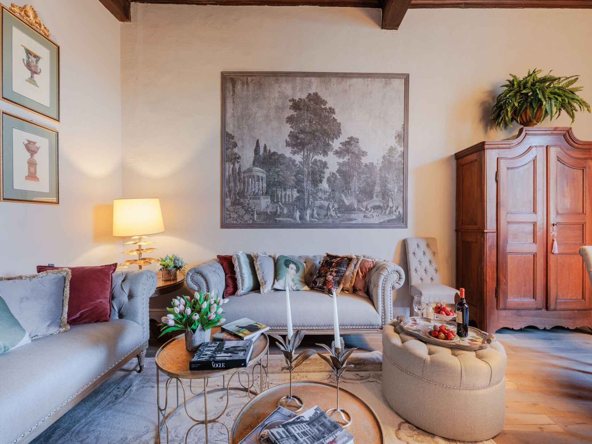 Casa Pitt: Elegante stadsvilla met balkon aan Piazza Anfiteatro in Lucca - foto 42