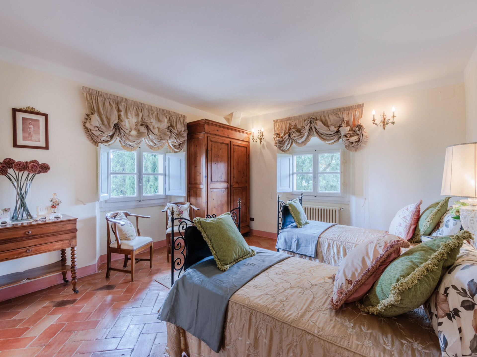 Middeleeuws kasteel in Cetona met privétoren en panoramisch zwembad - foto 65