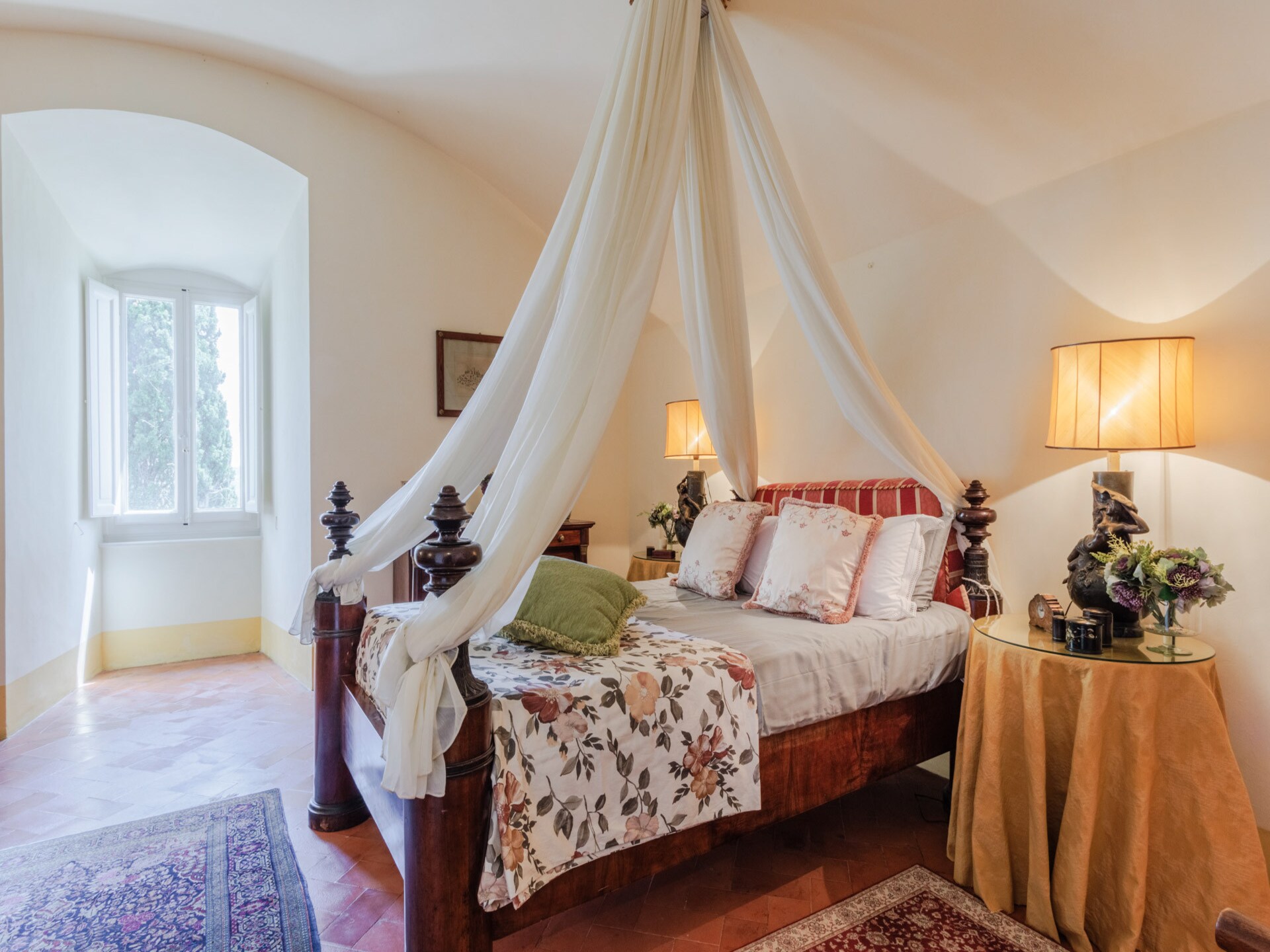 Middeleeuws kasteel in Cetona met privétoren en panoramisch zwembad - foto 44