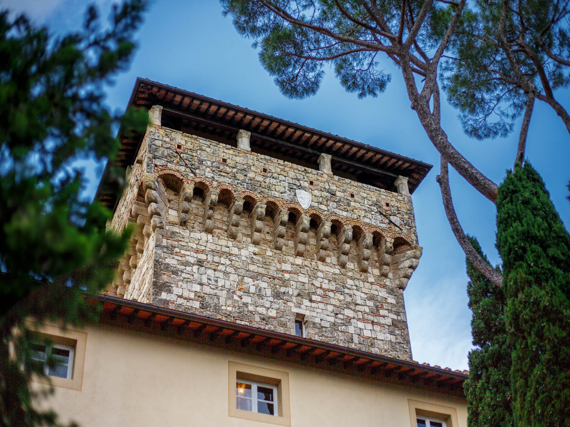 Middeleeuws kasteel in Cetona met privétoren en panoramisch zwembad - foto 117