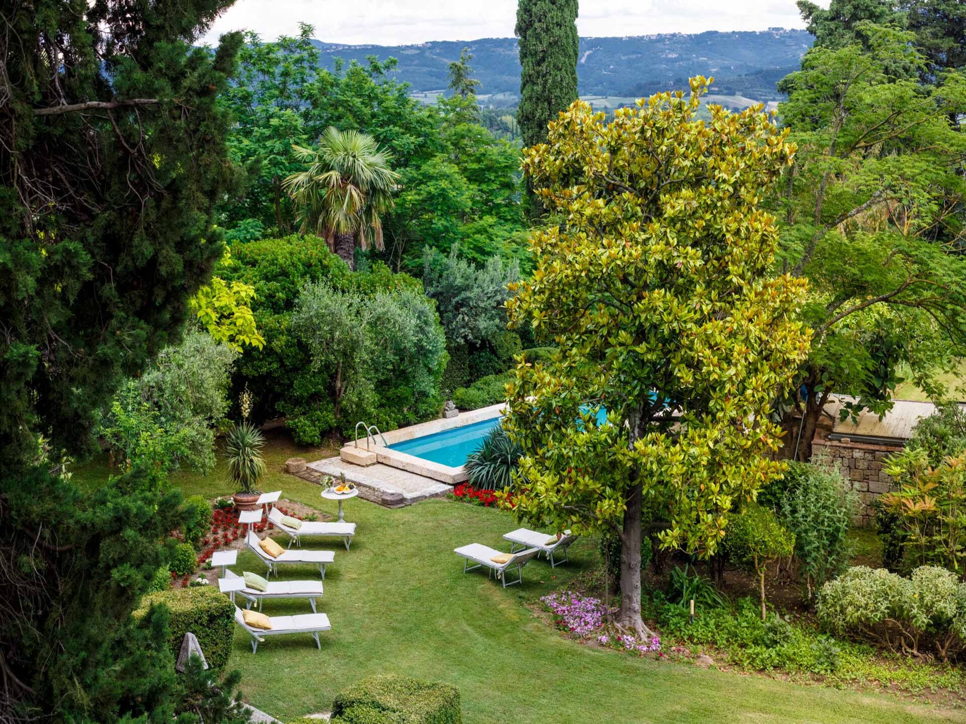 Middeleeuws kasteel in Cetona met privétoren en panoramisch zwembad - foto 13