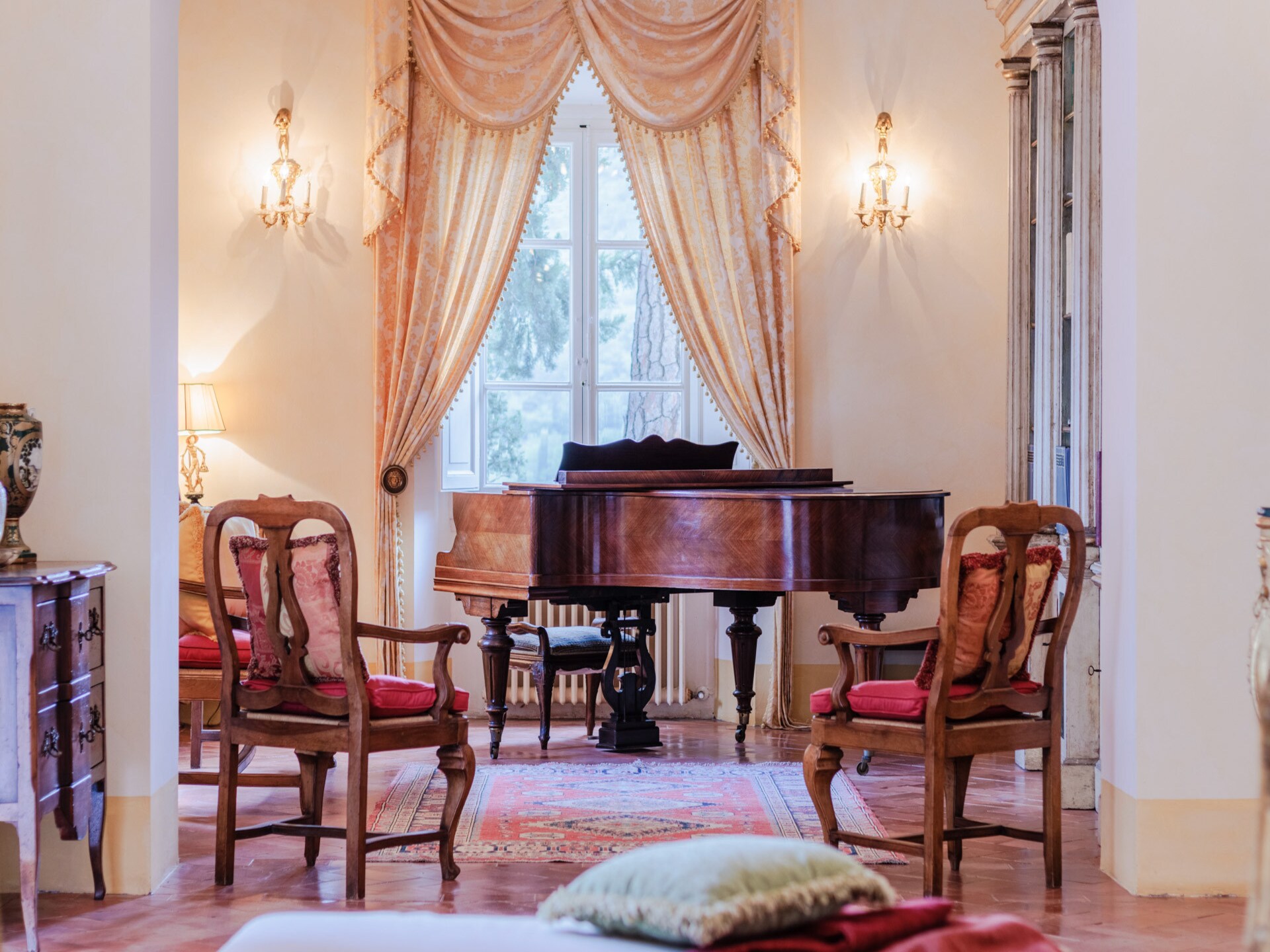 Middeleeuws kasteel in Cetona met privétoren en panoramisch zwembad - foto 27