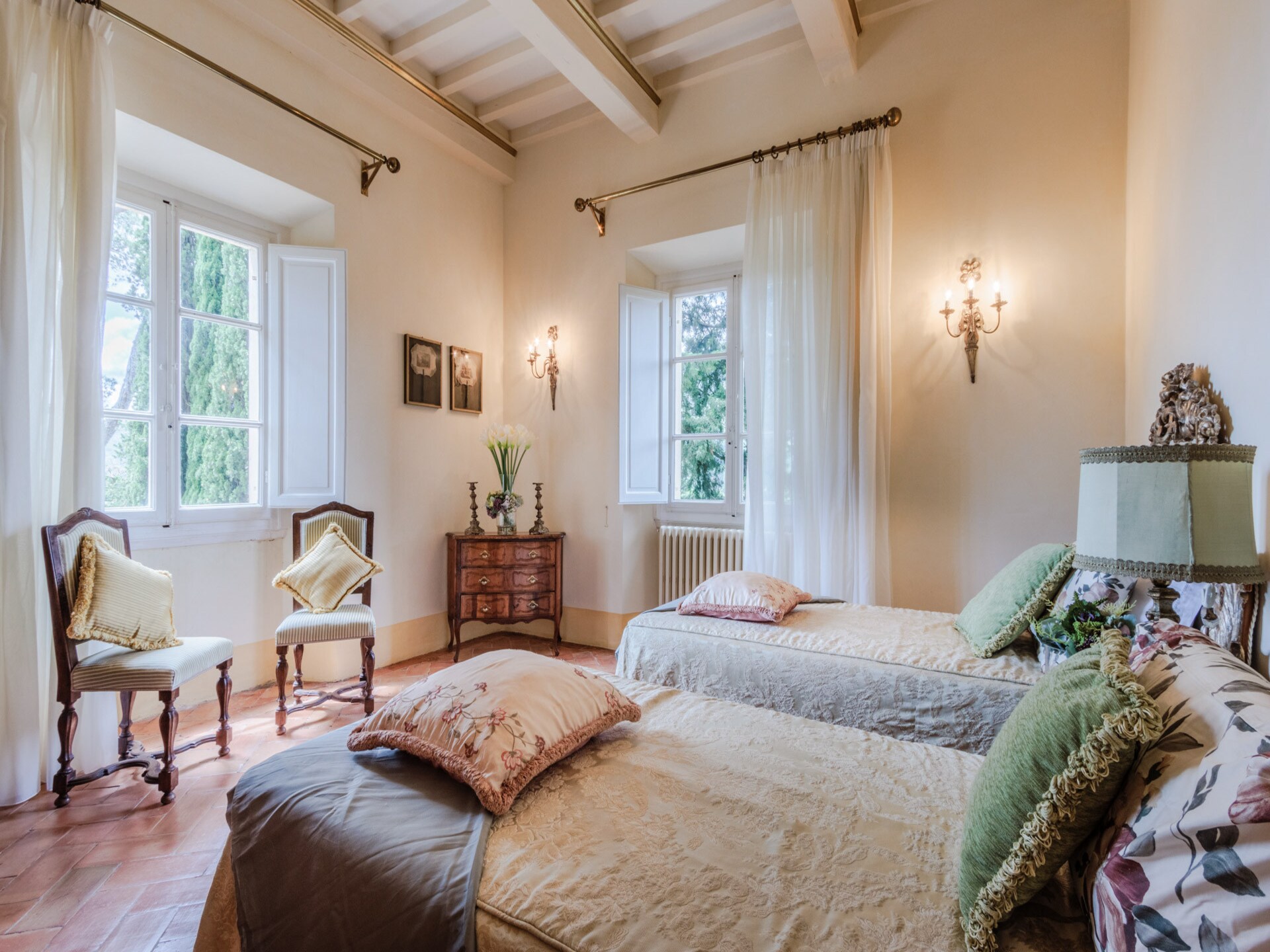 Middeleeuws kasteel in Cetona met privétoren en panoramisch zwembad - foto 60