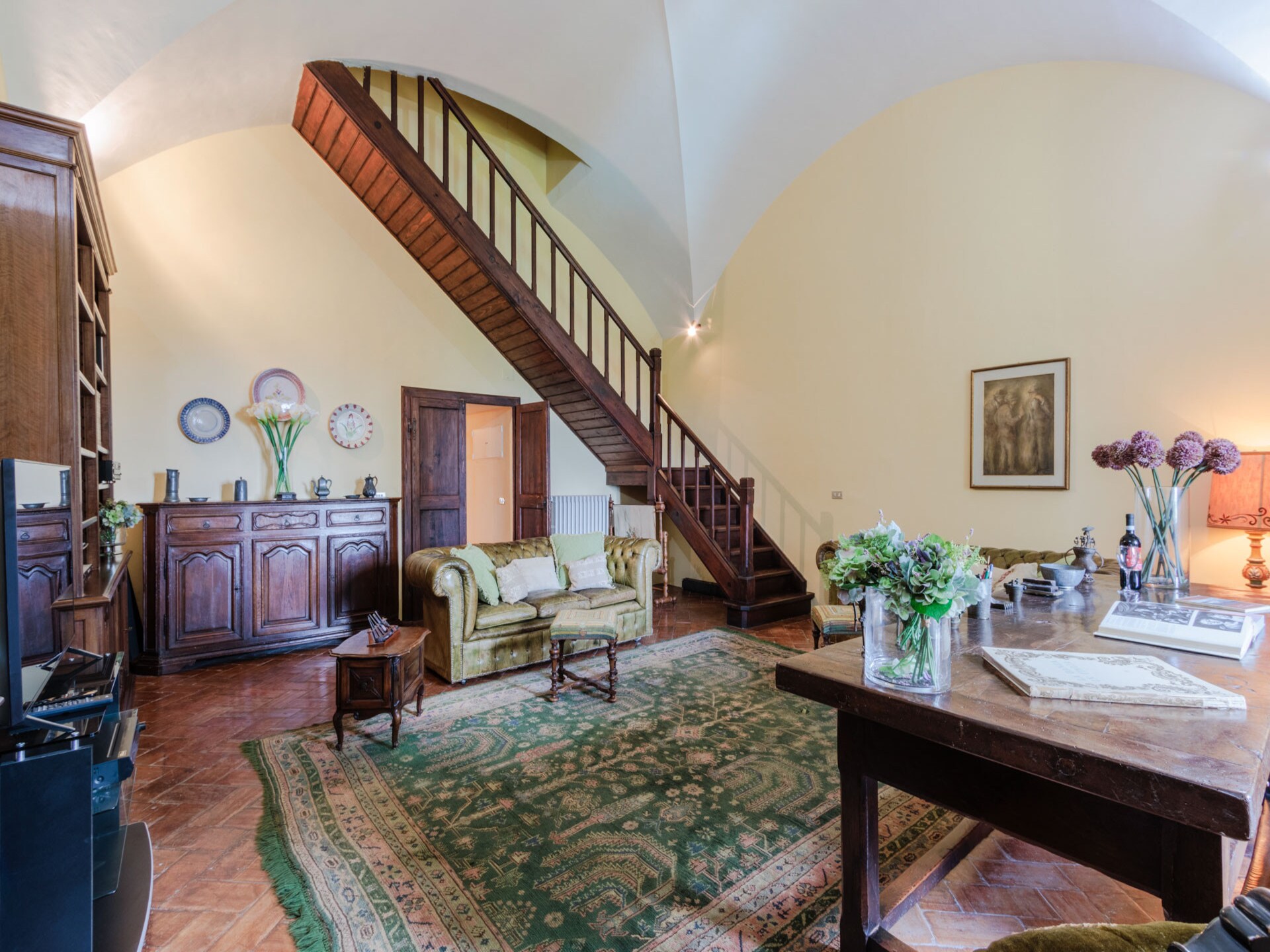 Middeleeuws kasteel in Cetona met privétoren en panoramisch zwembad - foto 17