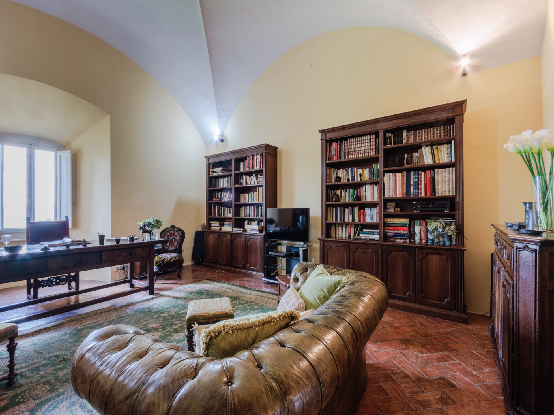 Middeleeuws kasteel in Cetona met privétoren en panoramisch zwembad - foto 16