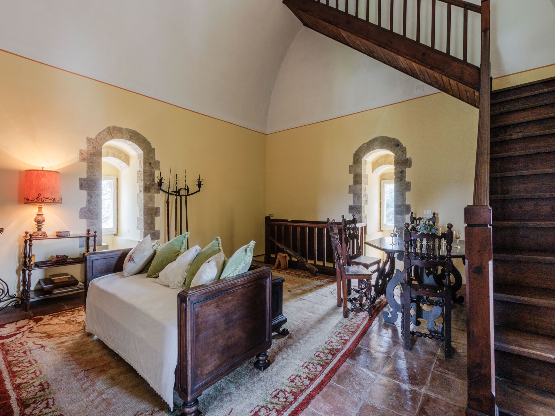 Middeleeuws kasteel in Cetona met privétoren en panoramisch zwembad - foto 24