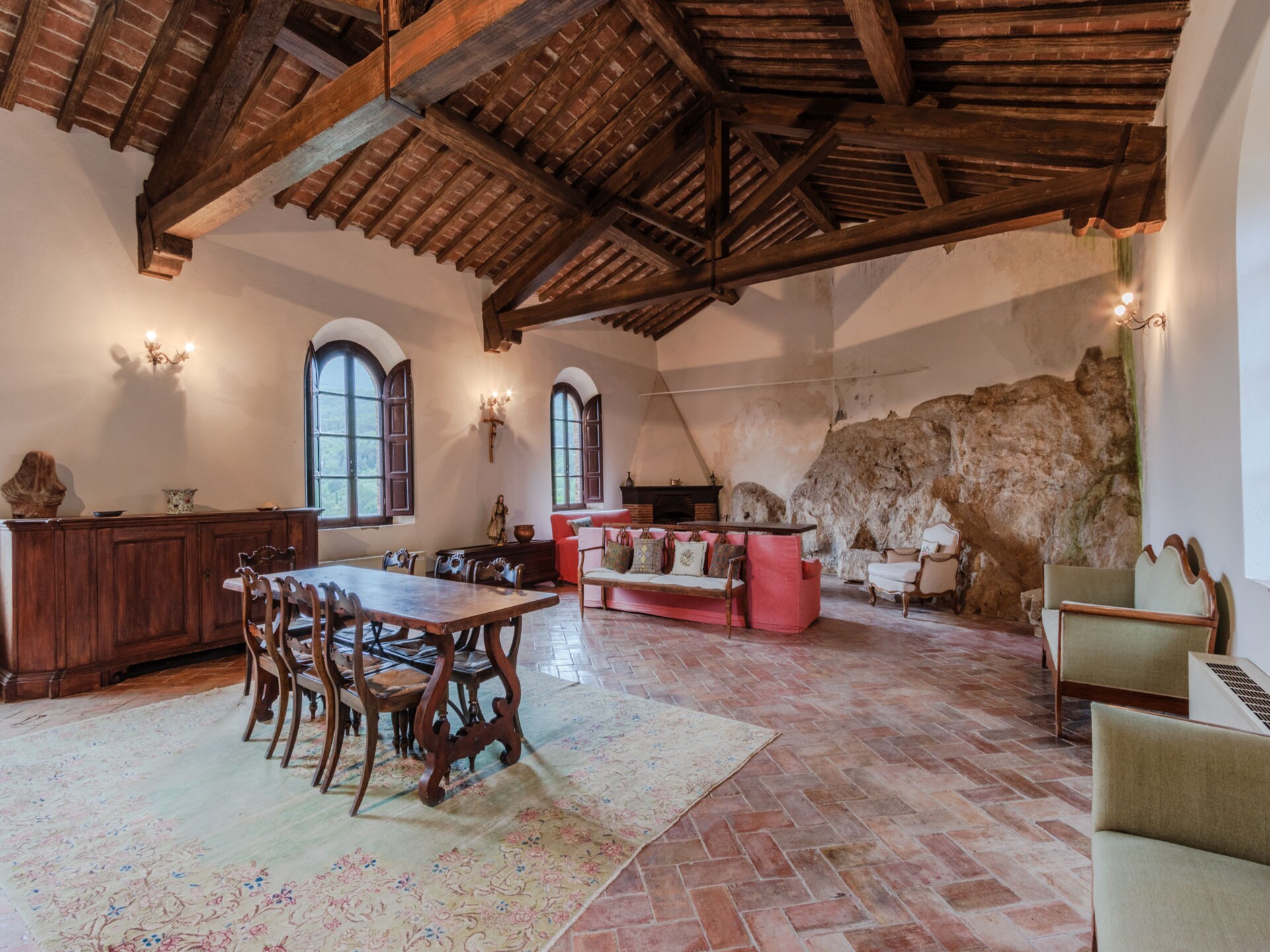 Middeleeuws kasteel in Cetona met privétoren en panoramisch zwembad - foto 29