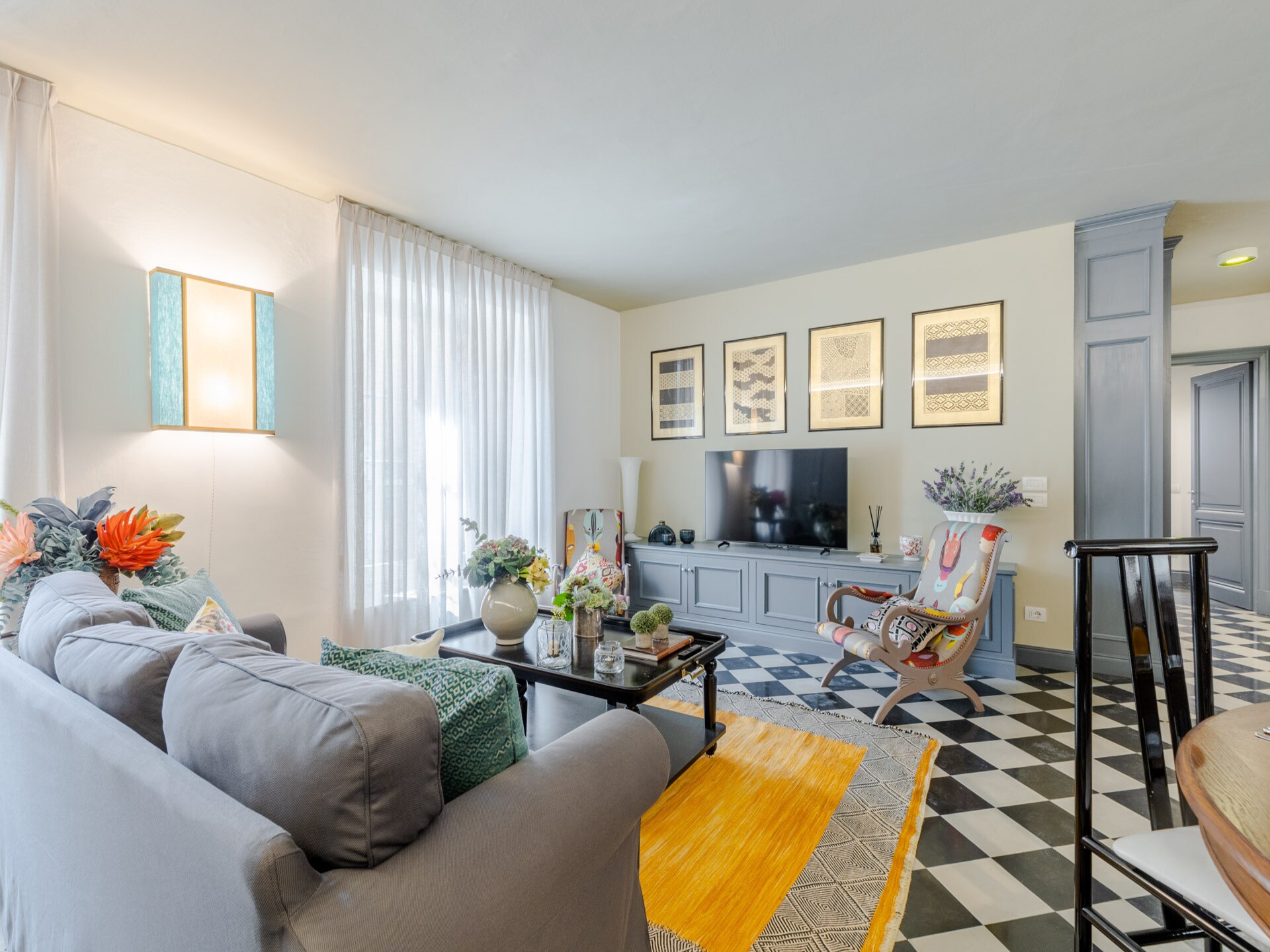 Elegant appartement in renaissancepaleis met uitzicht op Palazzo Pfanner - foto 6